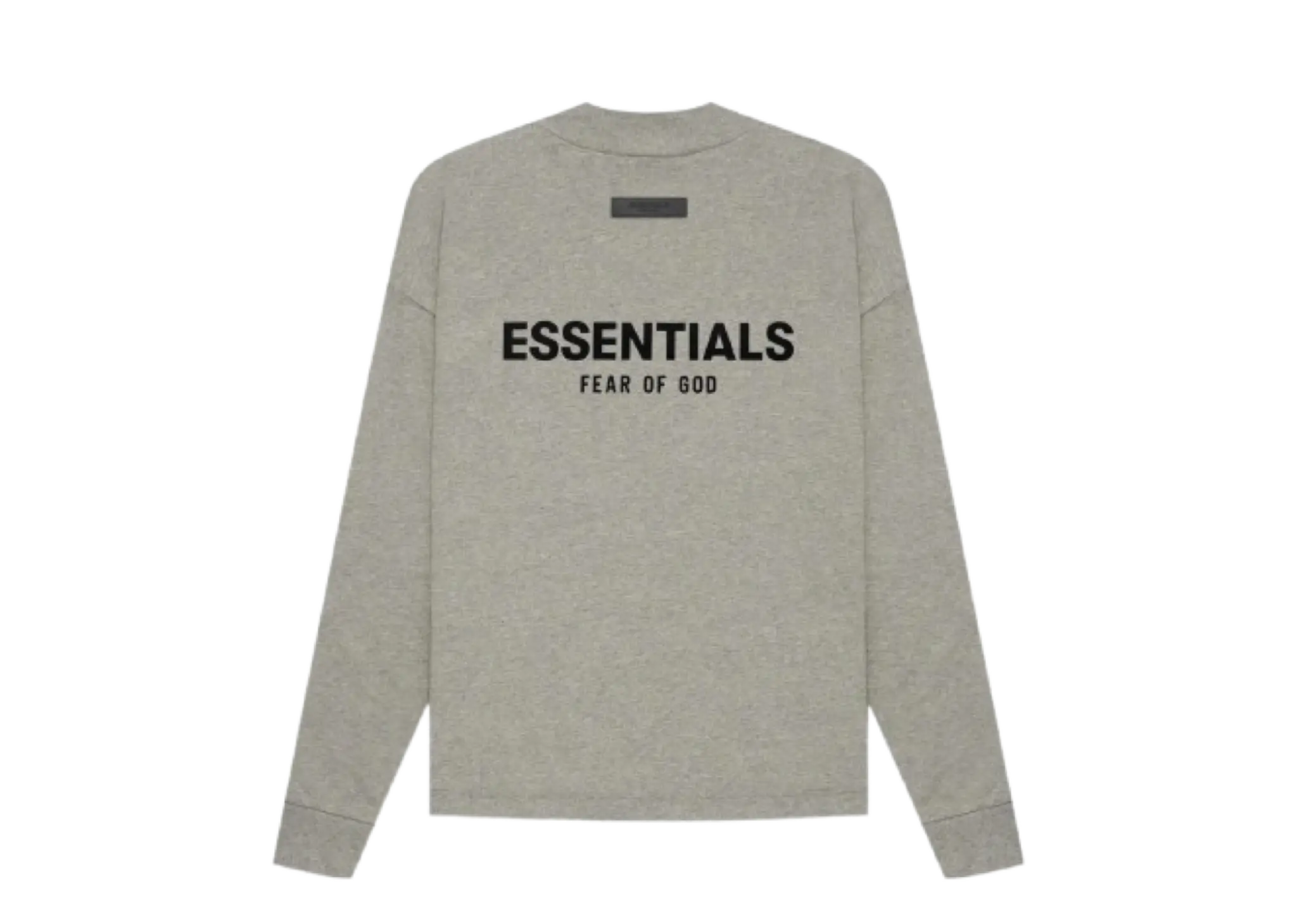 Fear of God Essentials SS22 Long Sleeve T-Shirt Dark Oatmeal - photo 2