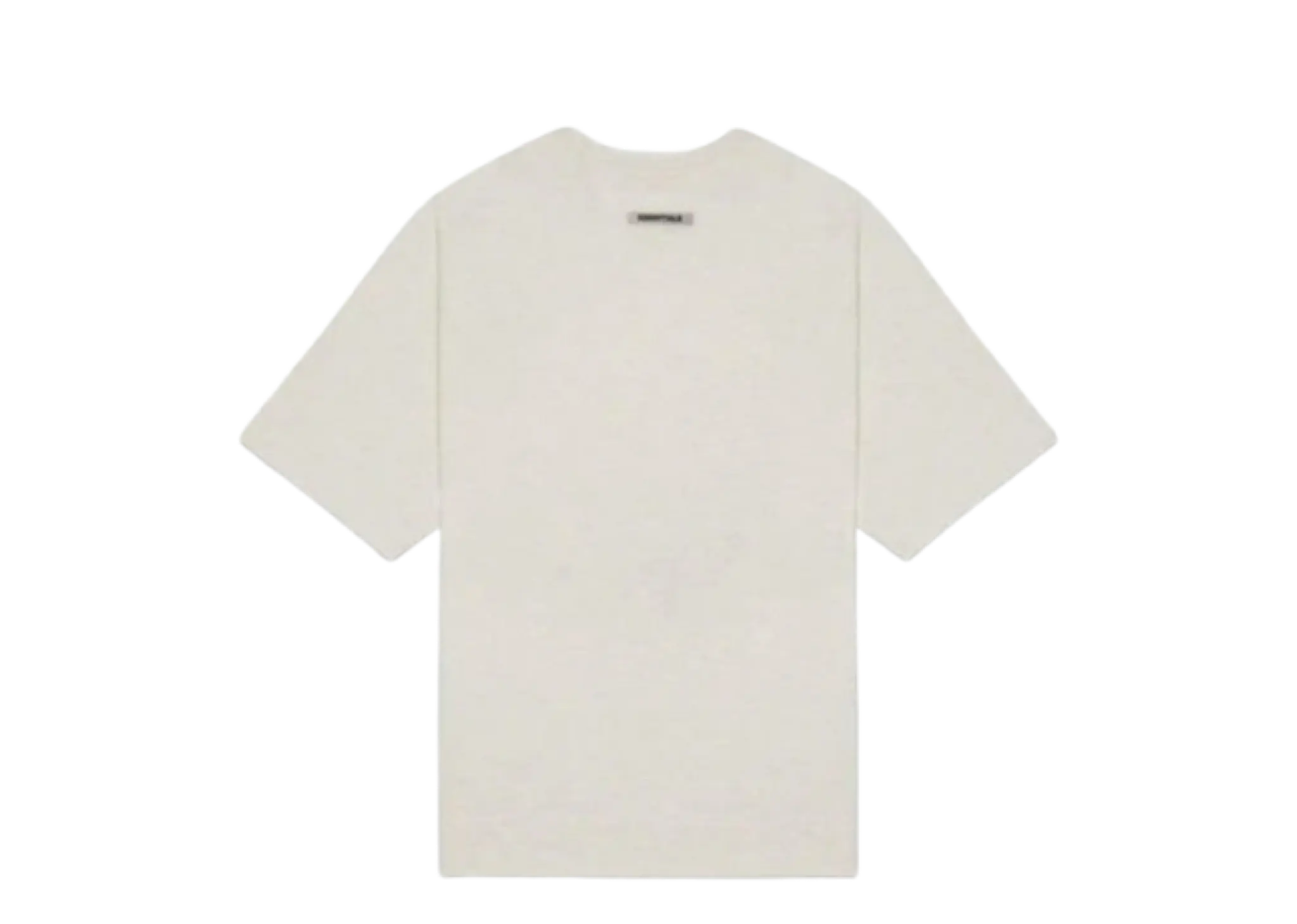 Fear of God Essentials SS20 3D Silicon Applique Boxy T-Shirt Oatmeal - photo 2