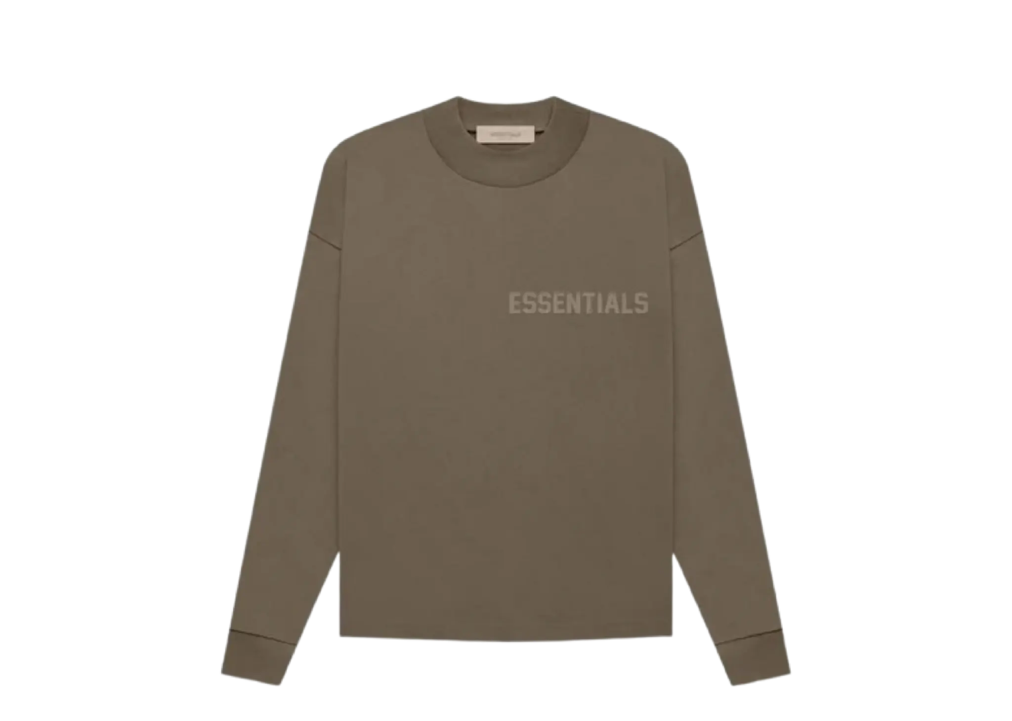 Fear of God Essentials FW22 Long Sleeve Tee Wood