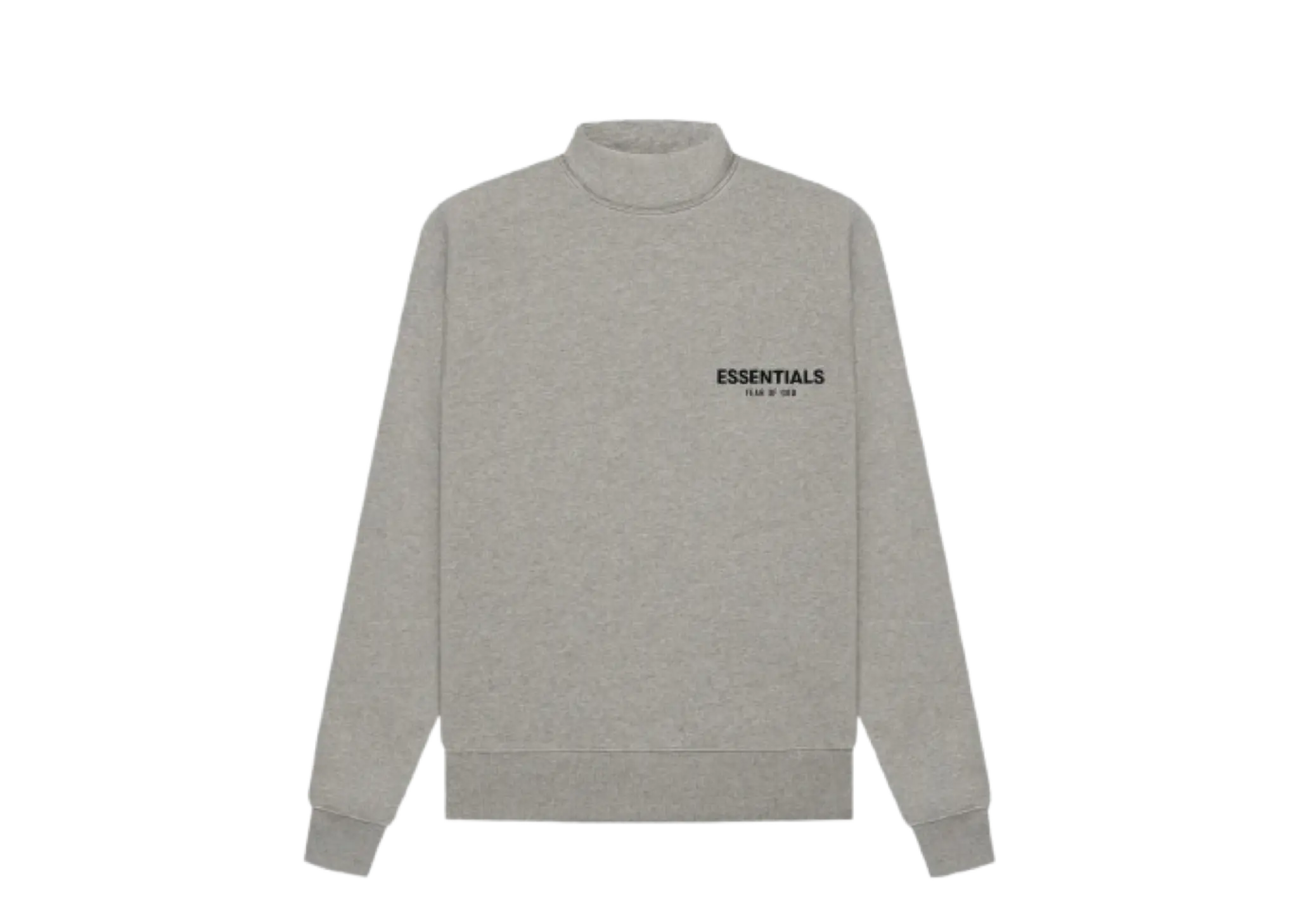 Fear of God Essentials SS22 Mockneck Dark Oatmeal