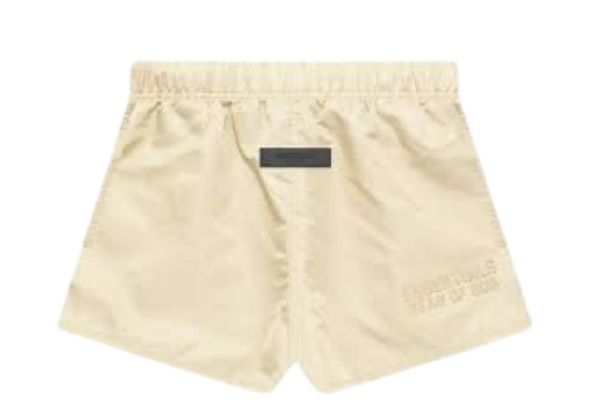 Fear of God Essentials FW22 Nylon Running Shorts Egg Shell