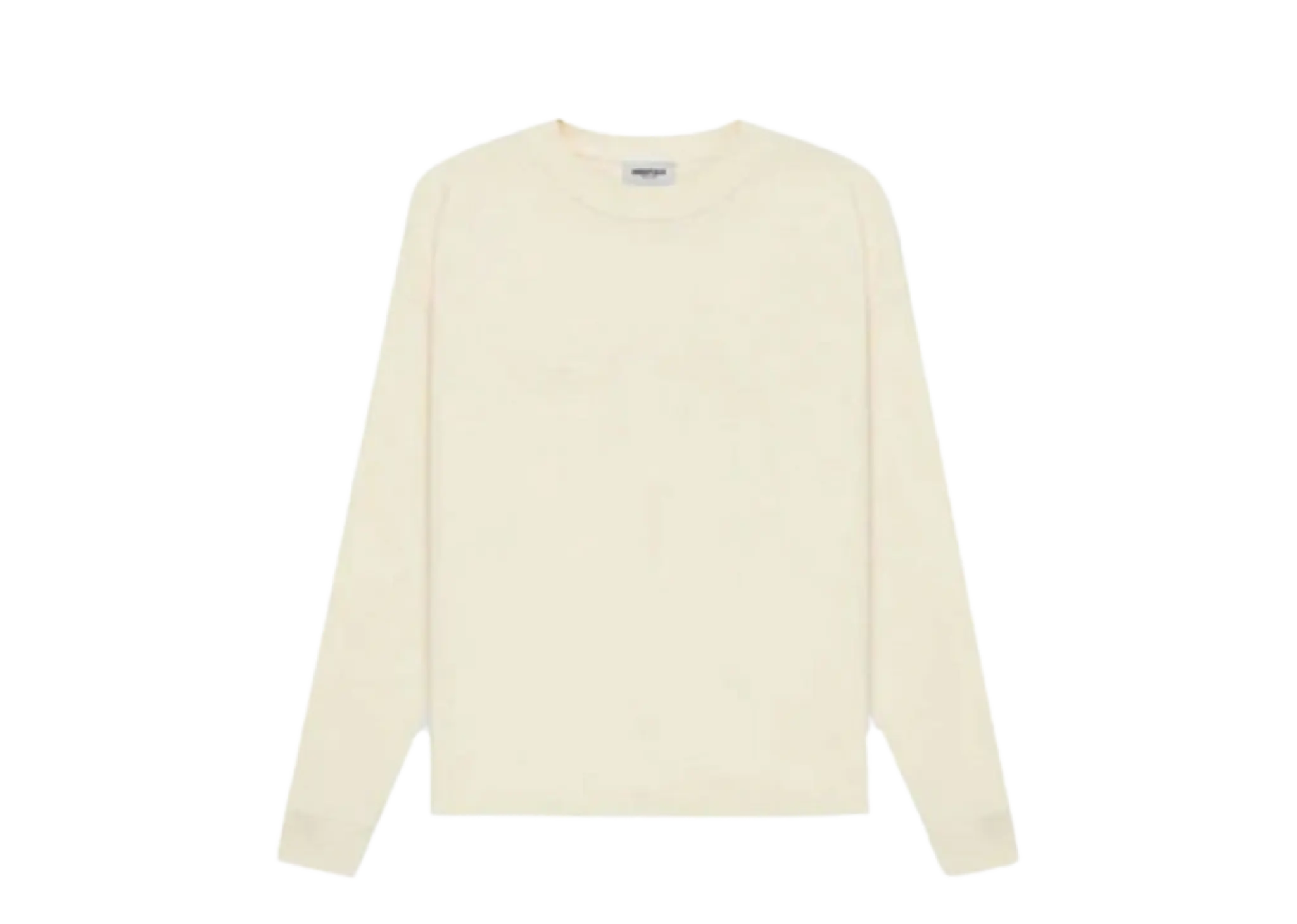 Fear of God Essentials SS21 Long-Sleeve T-Shirt Cream