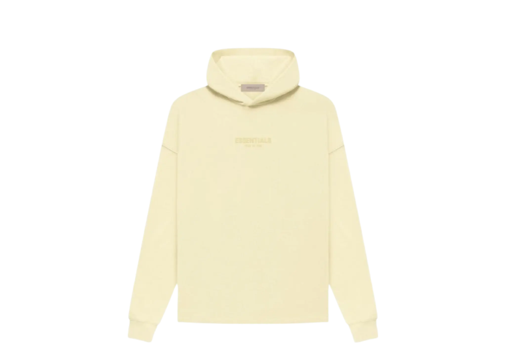 Fear of God Essentials FW22 Relaxed Hoodie Canary Yellow