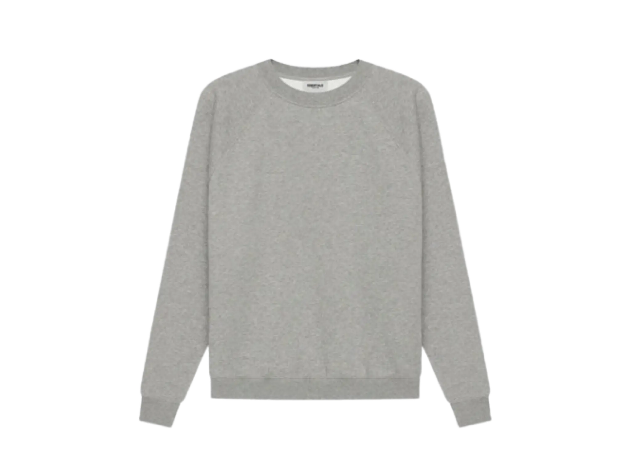Fear of God Essentials SS21 Pull-Over Crewneck Dark Heather Oatmeal