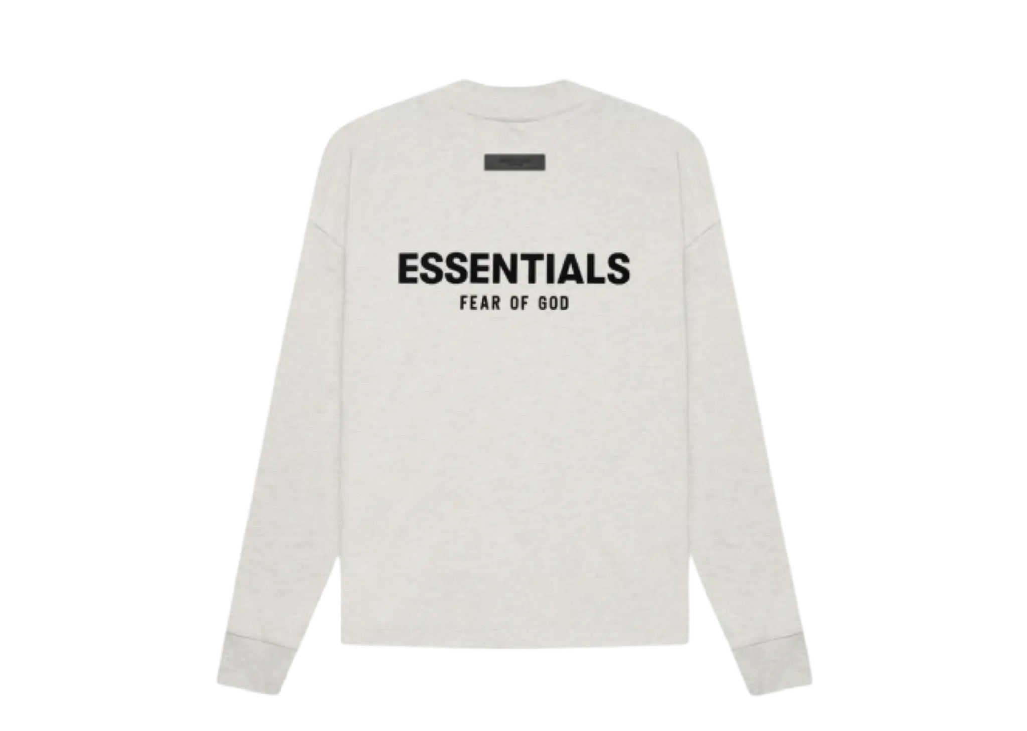Fear of God Essentials SS22 Long Sleeves T-Shirt Light Oatmeal - photo 2