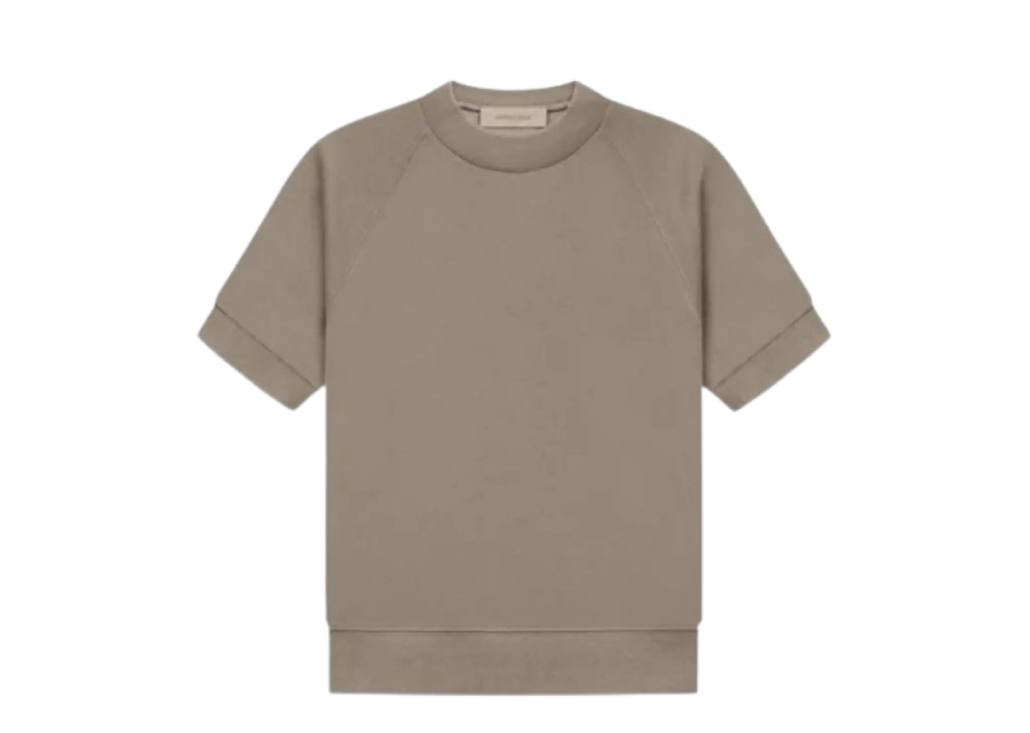 Fear of God Essentials SS22 Short Sleeve Sweat Shirt Desert Taupe