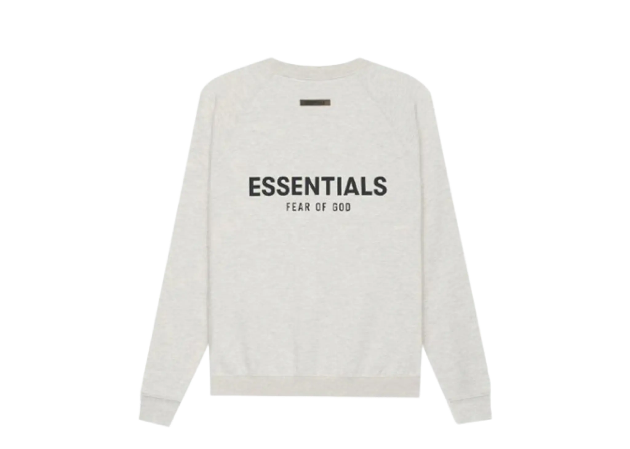 Fear of God Essentials SS21 Pullover Crewneck Light Heather Oatmeal - photo 2