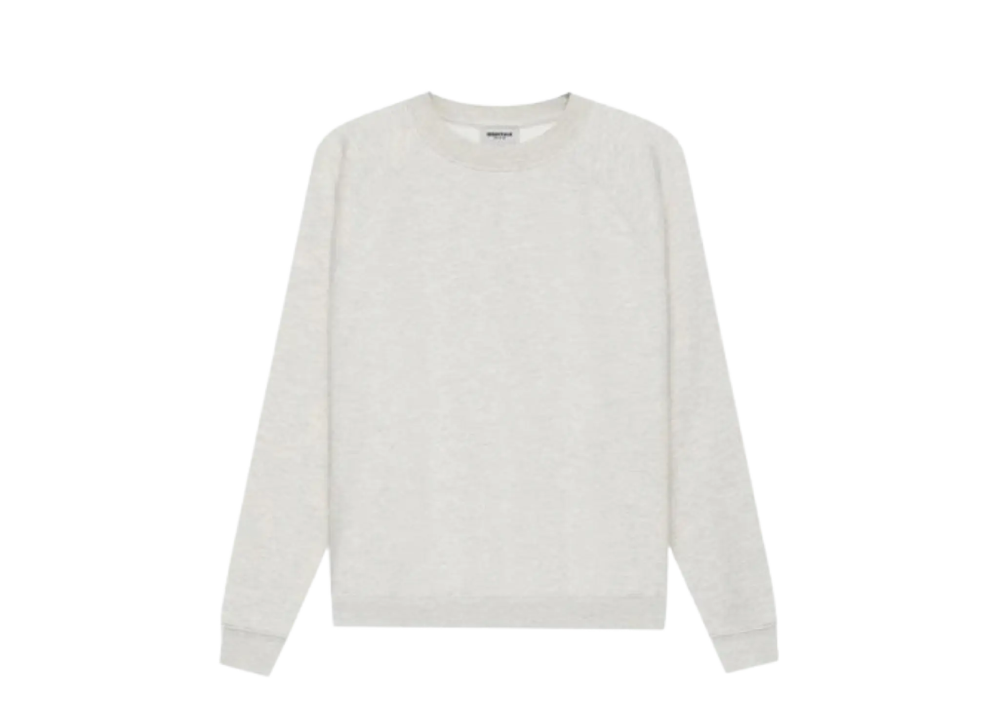 Fear of God Essentials SS21 Pullover Crewneck Light Heather Oatmeal