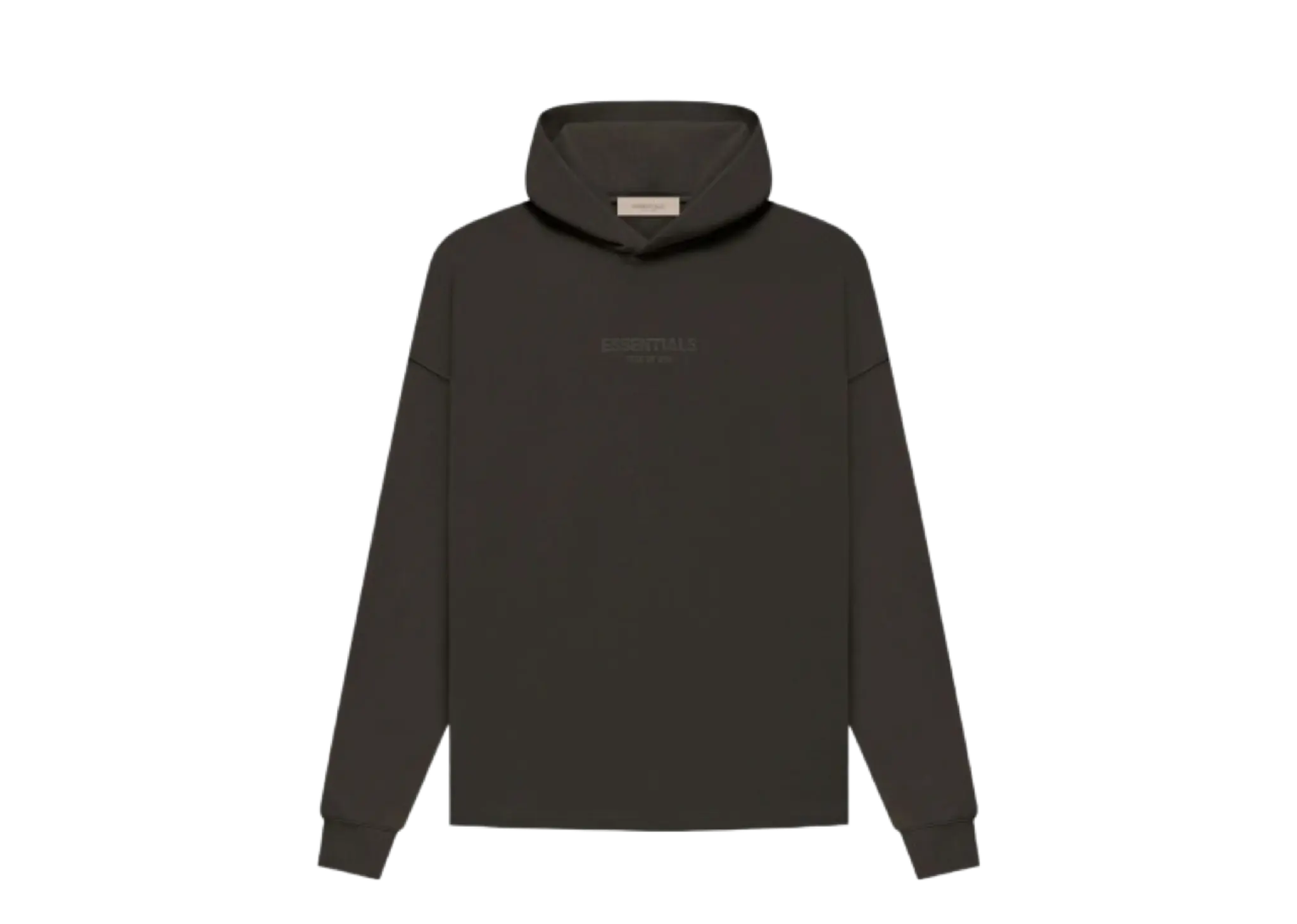Fear of God Essentials FW22 Relaxed Hoodie Off Black