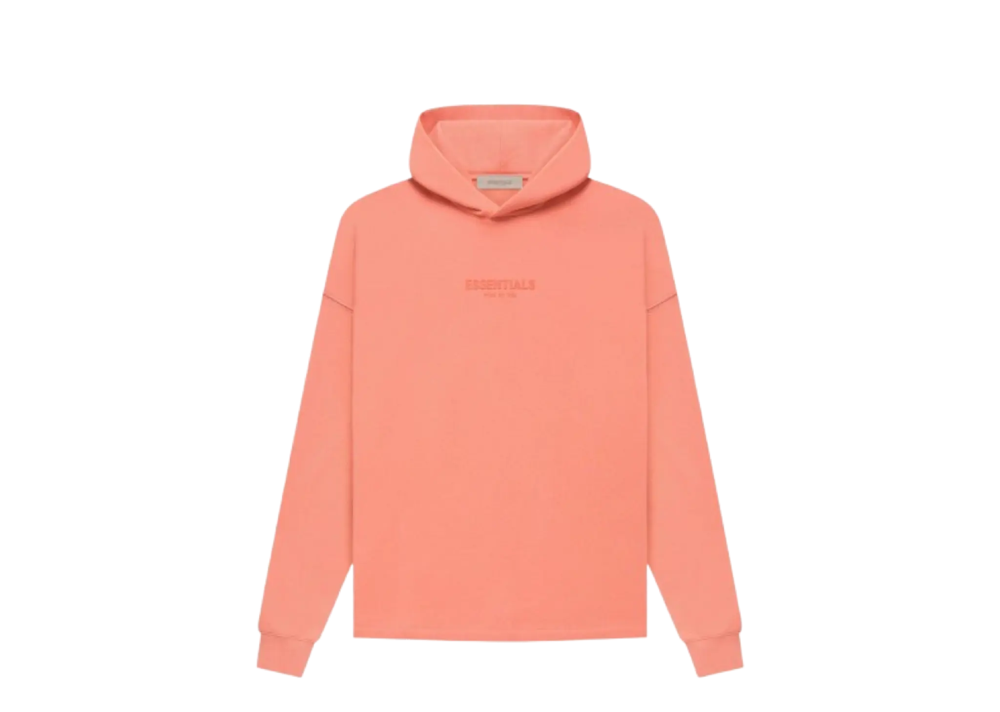 Fear of God Essentials FW22 Relaxed Hoodie Coral