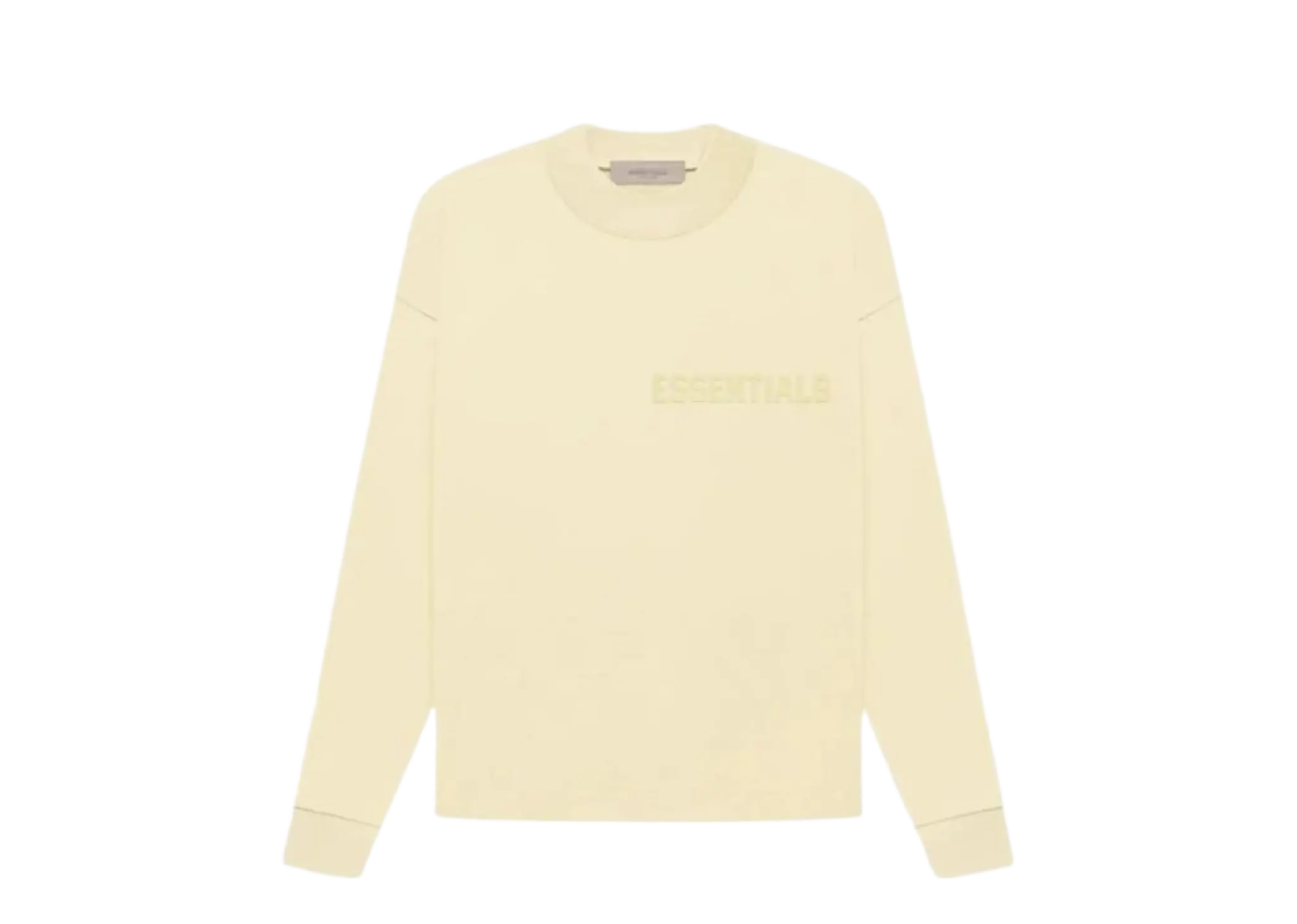 Fear of God Essentials FW22 Long Sleeve Tee Canary