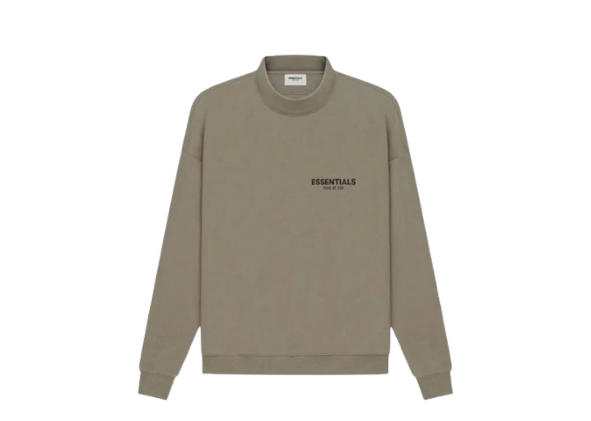 Fear of God Essentials SS21 Pull-Over Mockneck Taupe