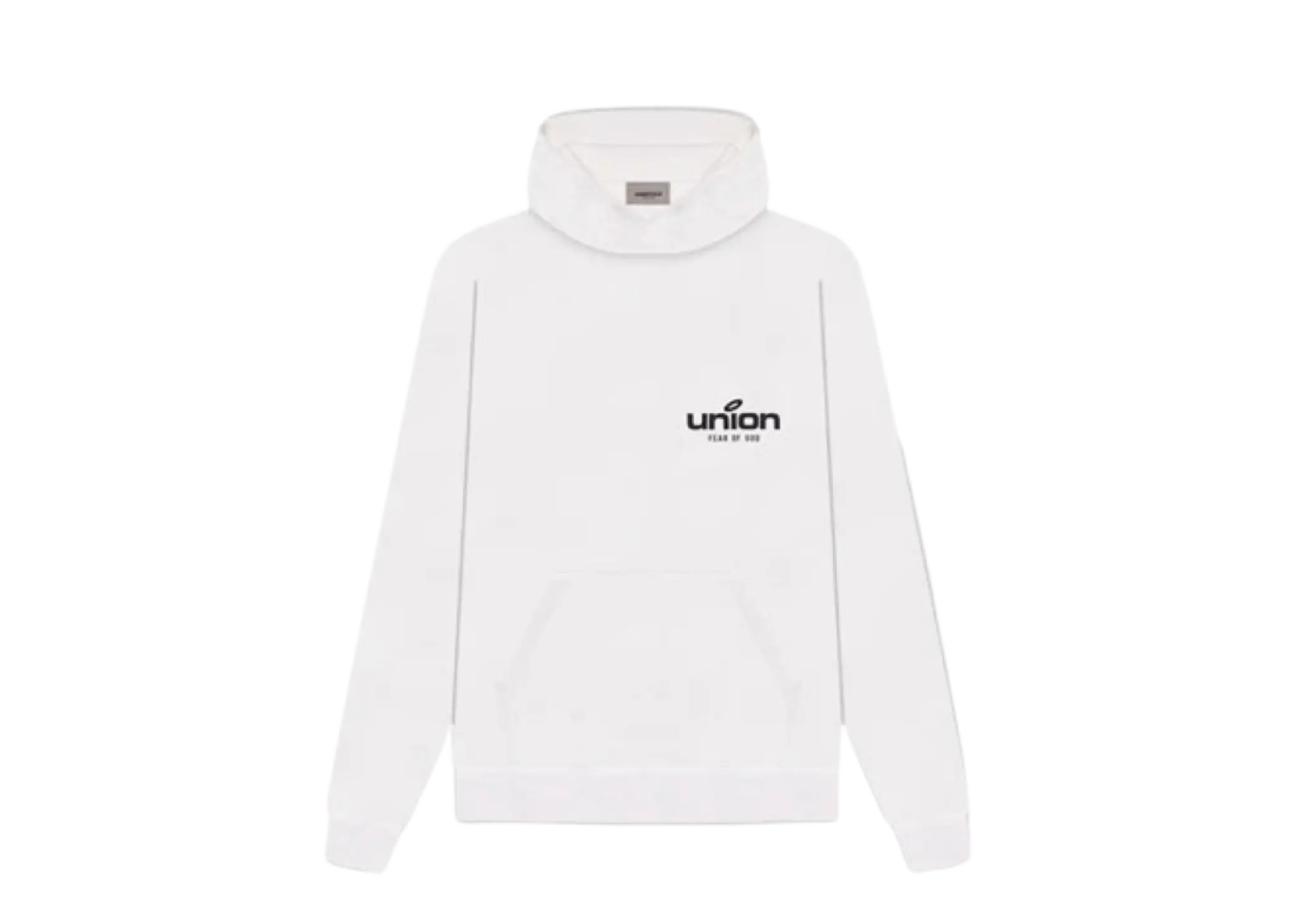 Fear of God Essentials FW21 Vintage Hoodie x Union LA White