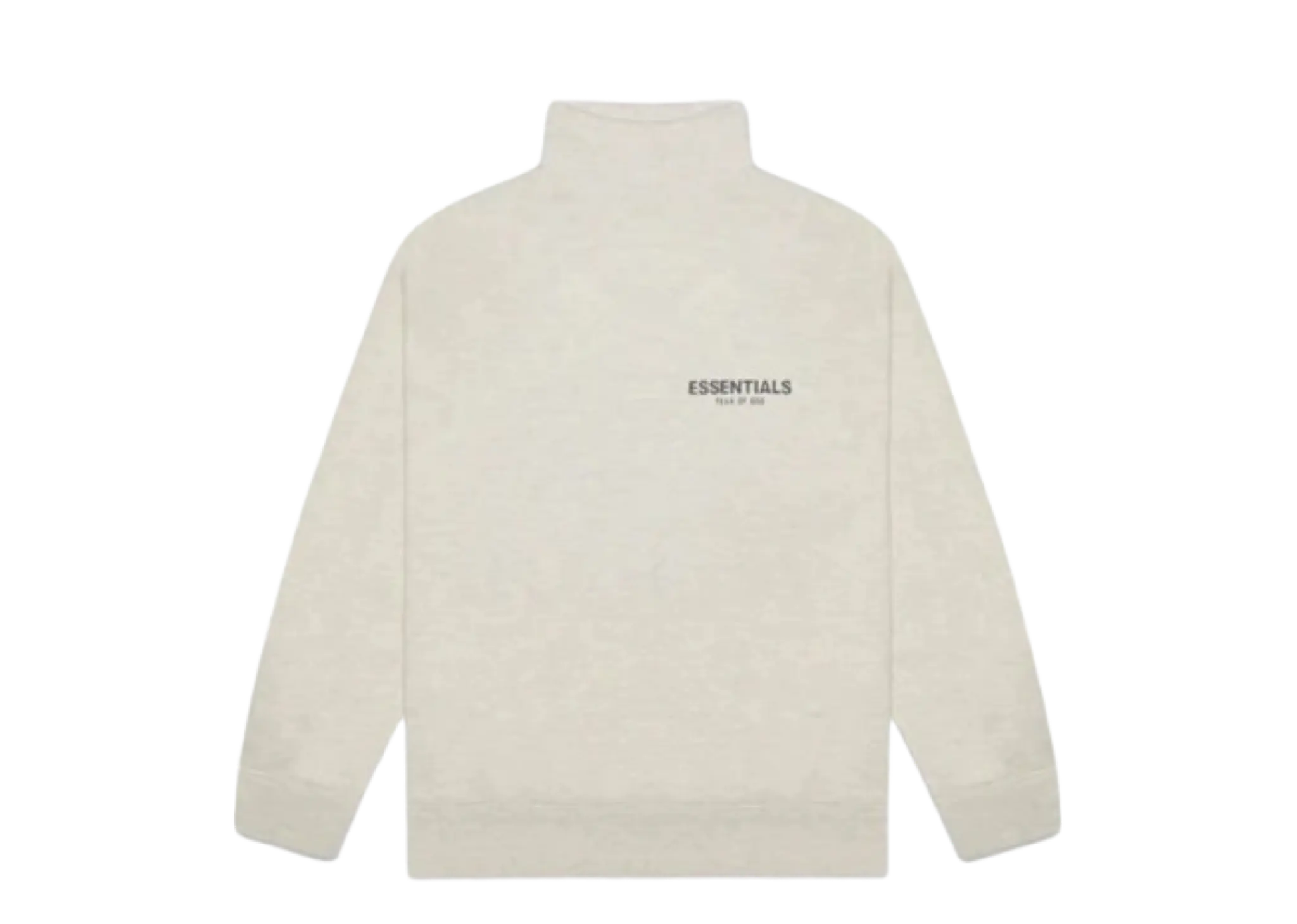 Fear of God Essentials SS20 Mock Neck Sweatshirt Oatmeal