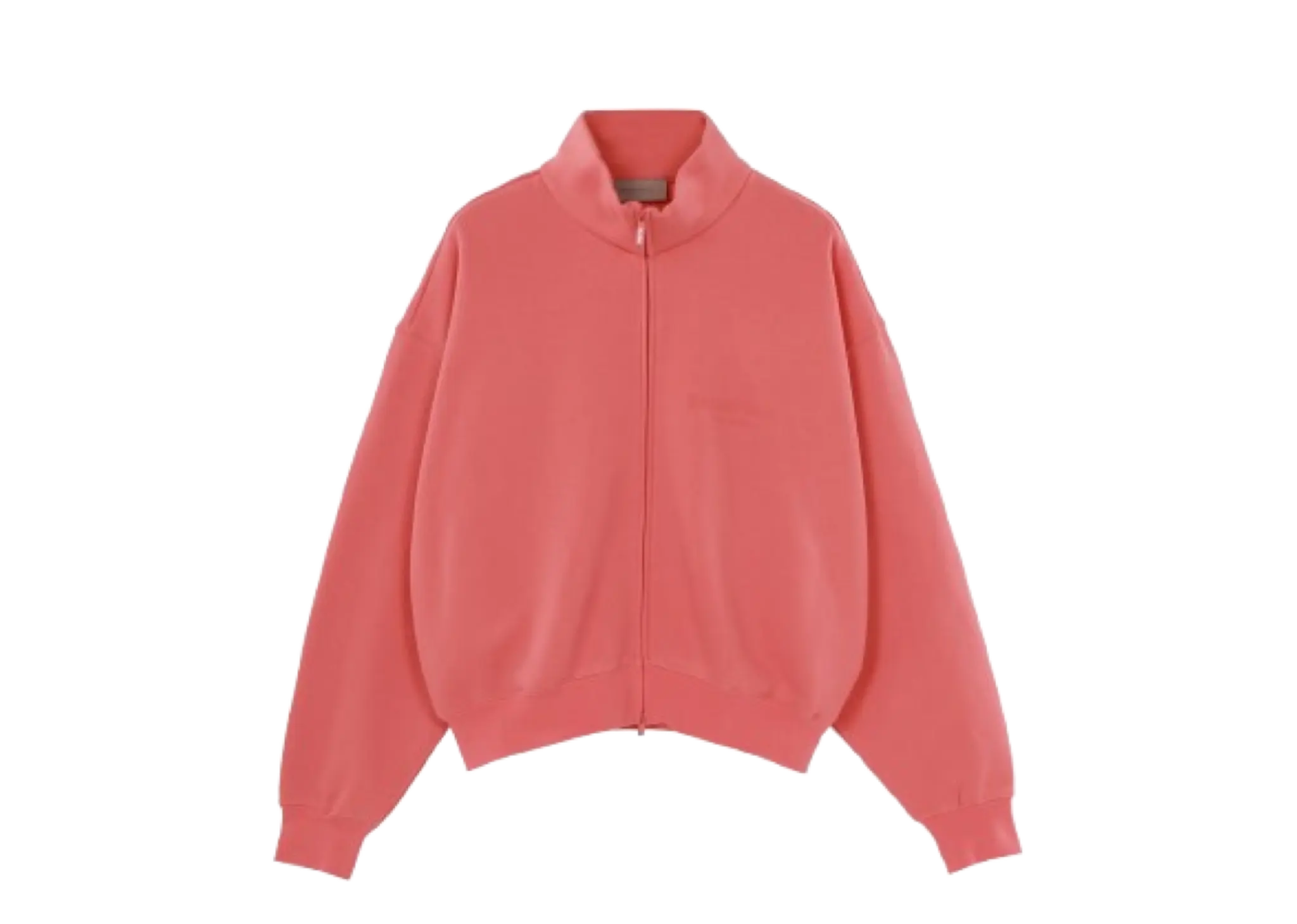 Fear of God Essentials FW22 Fullzip Jacket coral