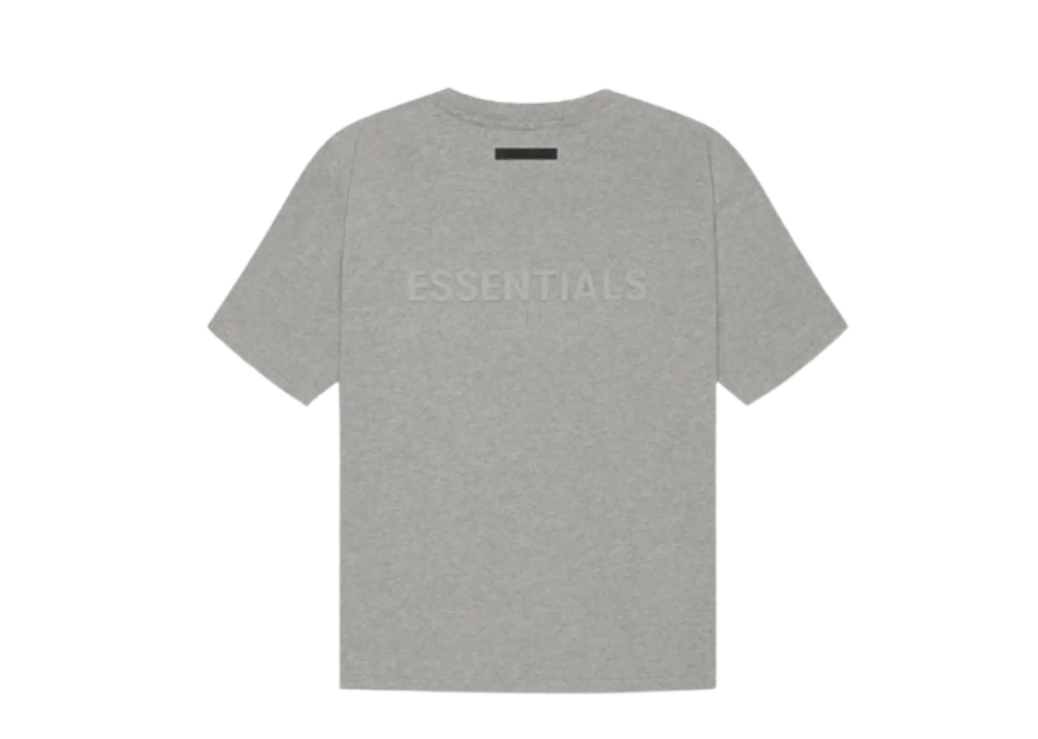 Fear of God Essentials SS21 Short Sleeve T-Shirt Dark Heather Oatmeal - photo 2