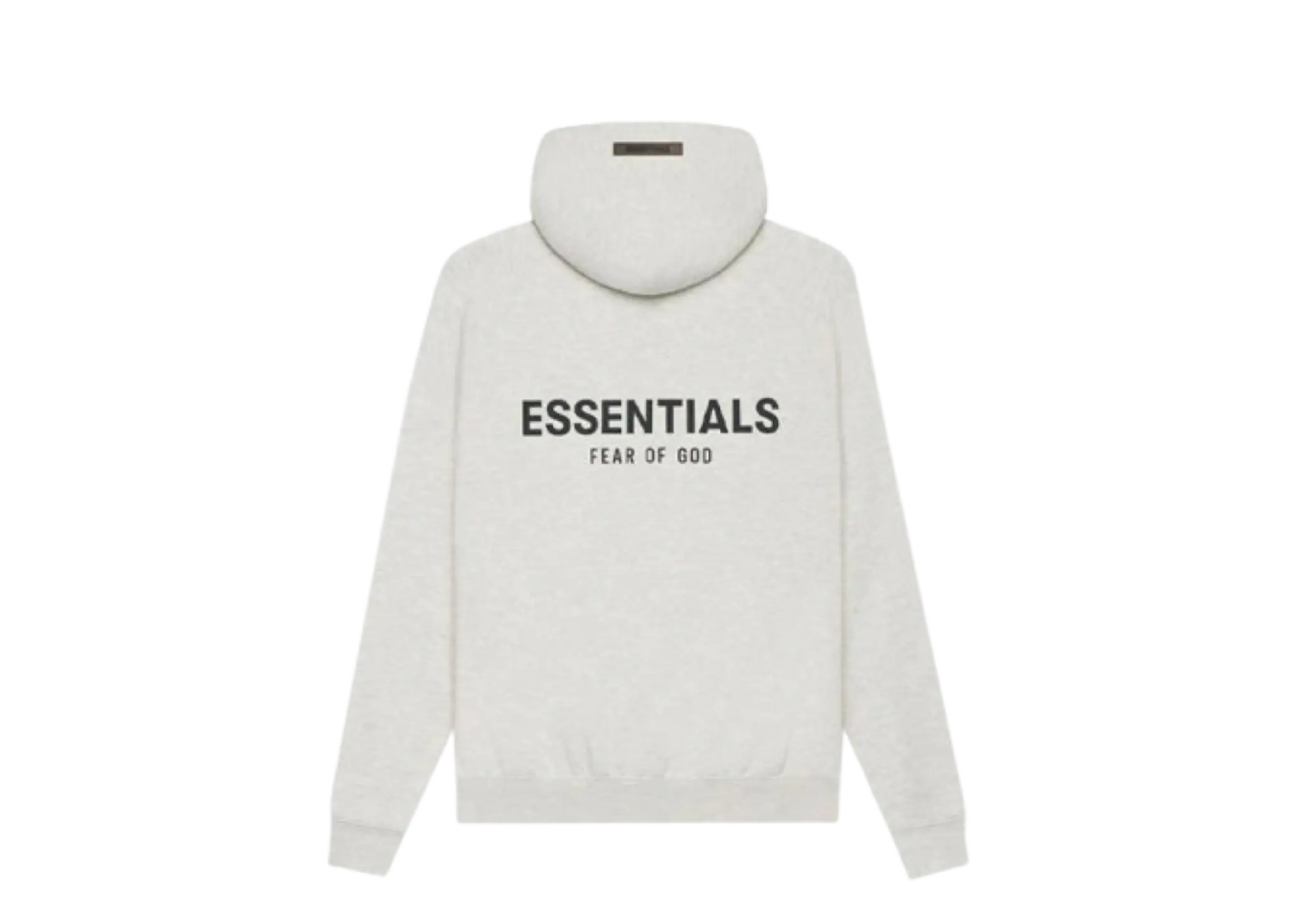 Fear of God Essentials SS21 Pullover Hoodie Light Heather Oatmeal - photo 2