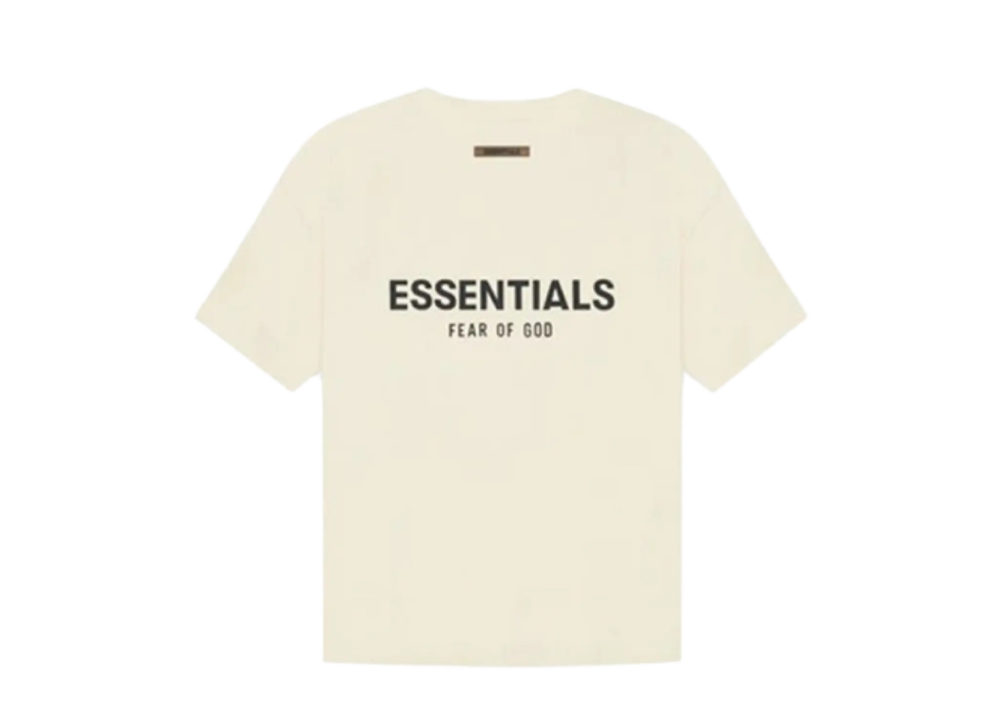 Fear of God Essentials SS21 Short Sleeve T-Shirt Buttercream - photo 2