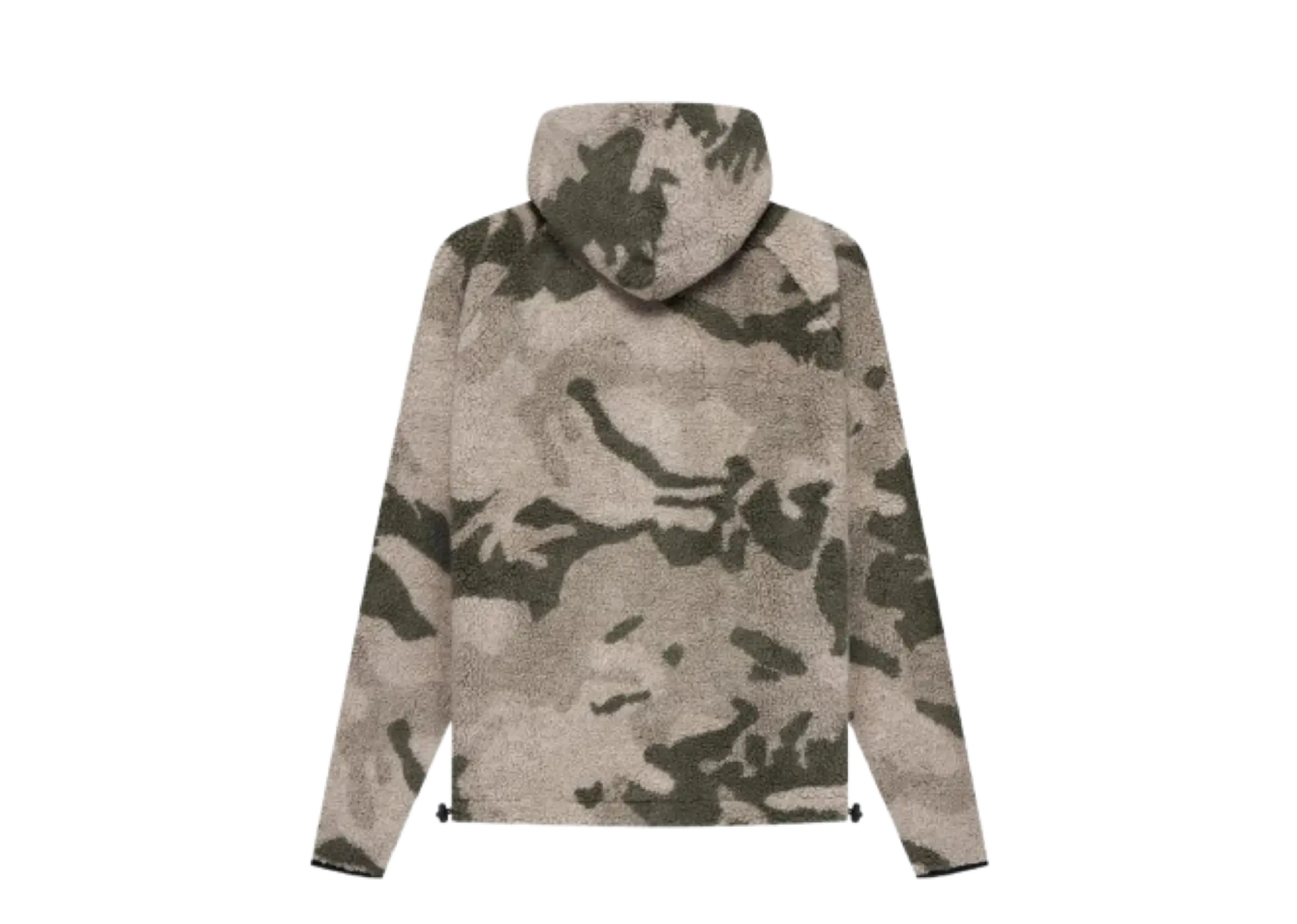 Fear of God Essentials SS22 Polar Fleece Half Zip Hoodie Camouflage - photo 2