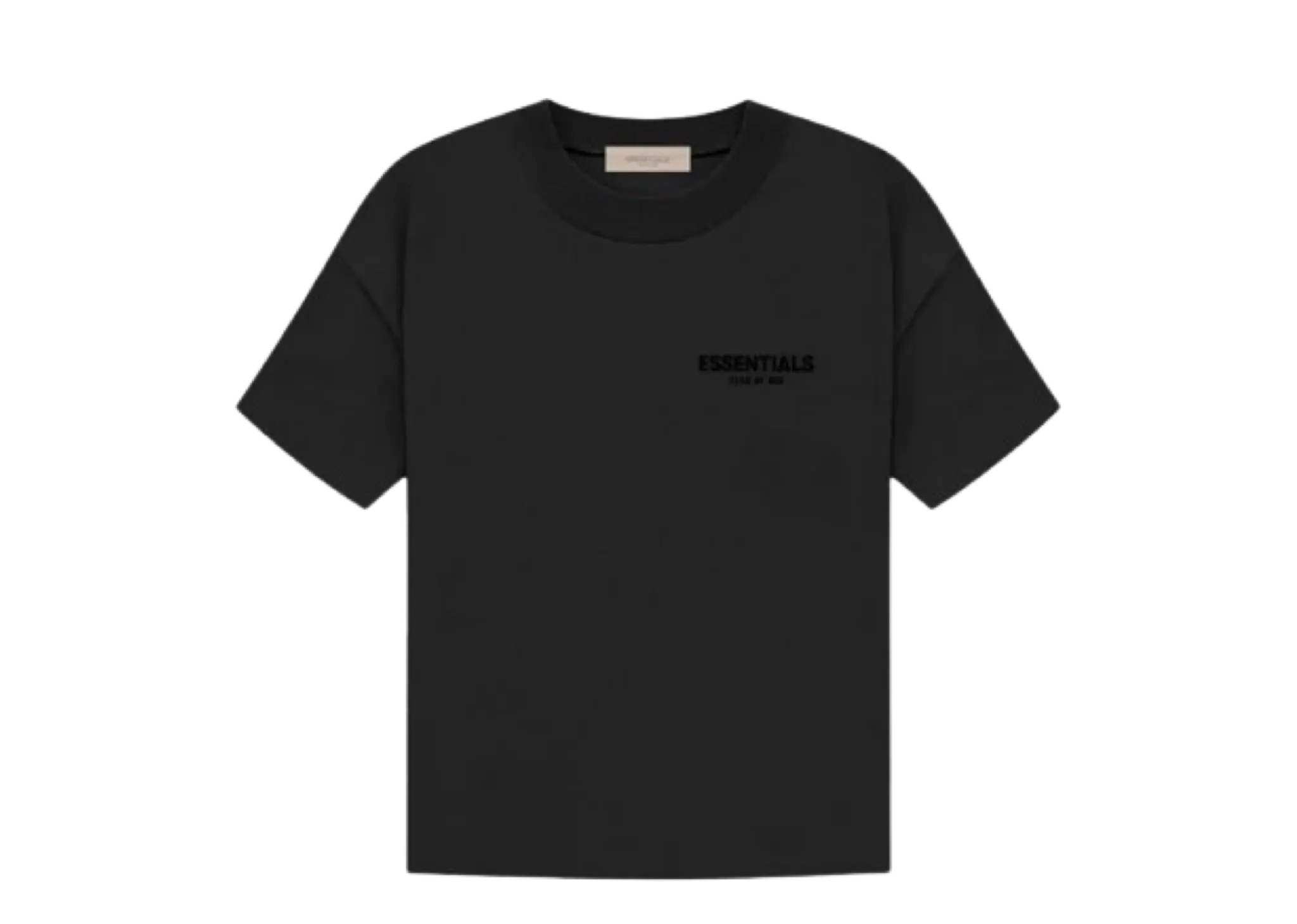 Fear of God Essentials SS22 Logo T-Shirt Black