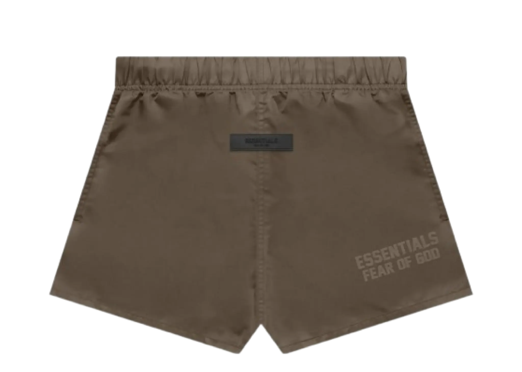 Fear of God Essentials FW22 Nylon Running Shorts Wood