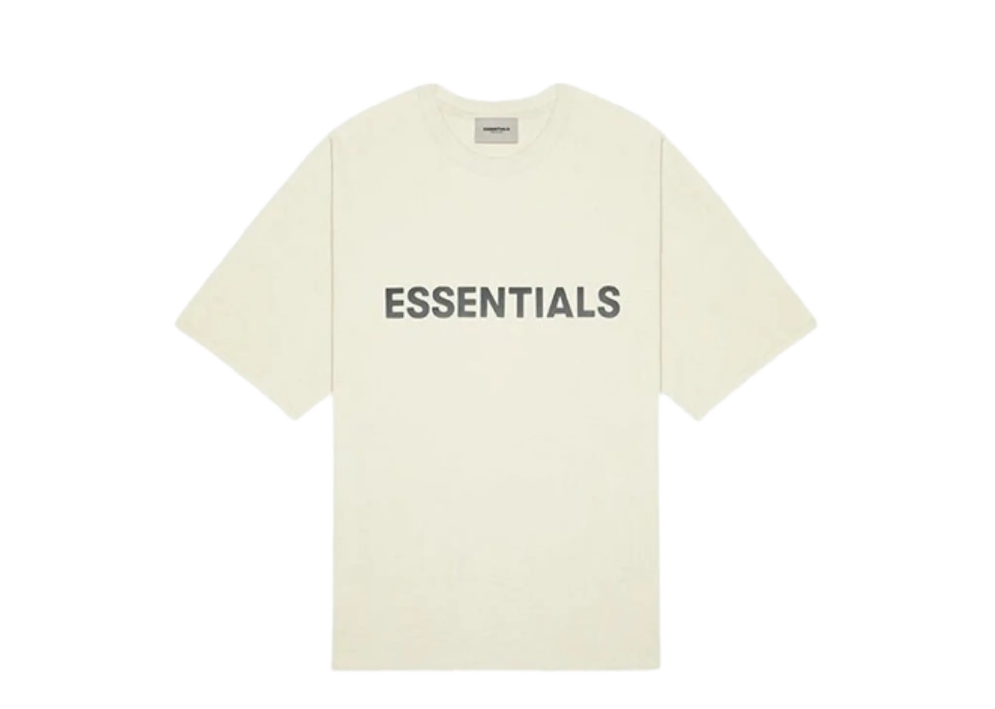 Fear of God Essentials SS20 Graphic Logo T-Shirt Creamy