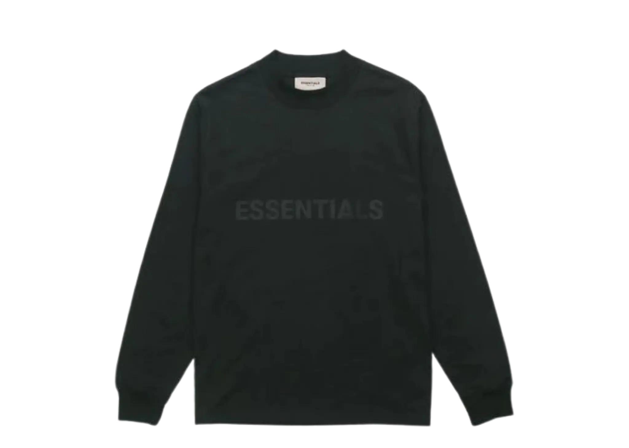 Fear of God Essentials FW20 Long Sleeve Logo Tee Black
