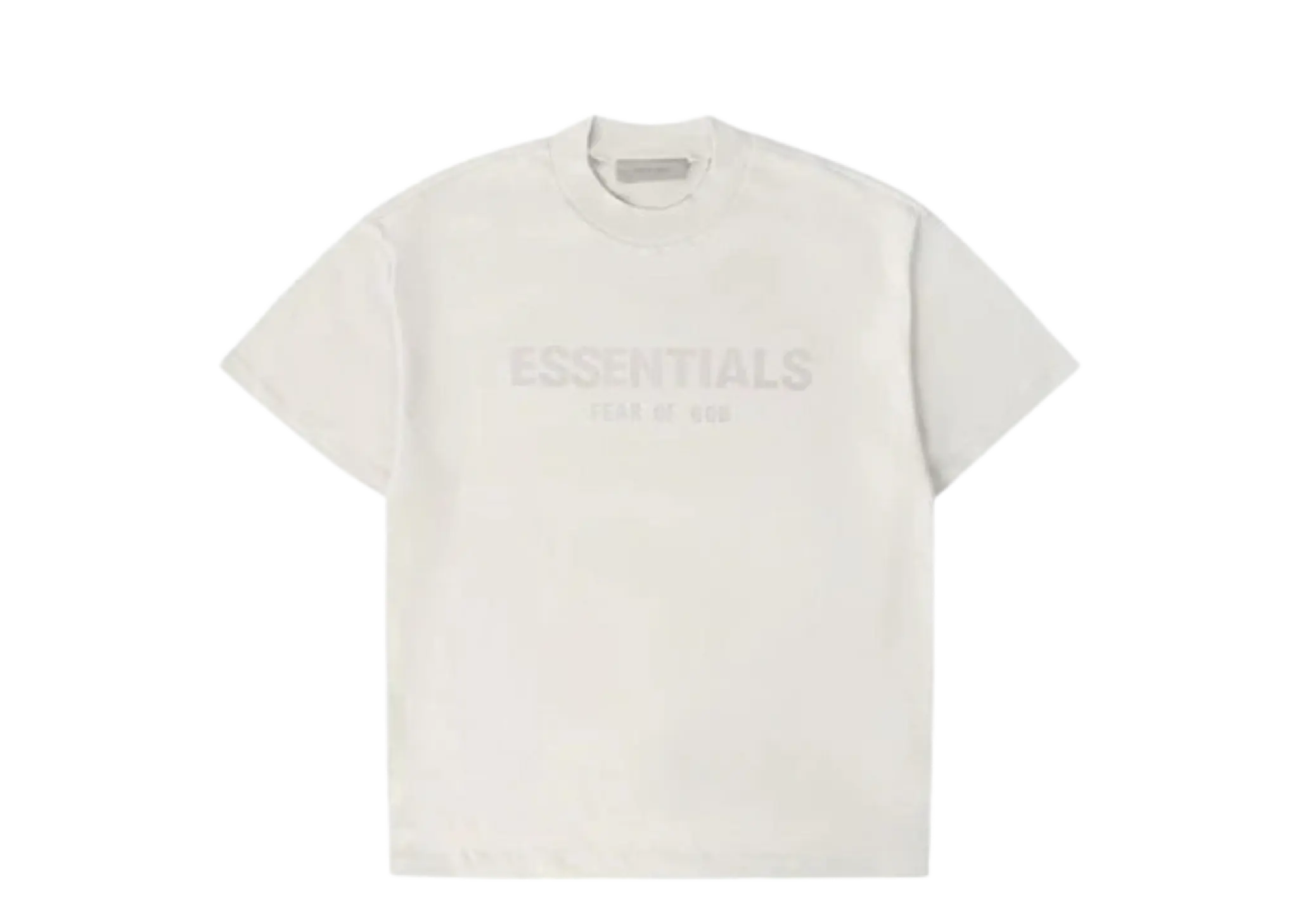 Fear of God Essentials FW21 Innserct 3D Logo Tee Greige