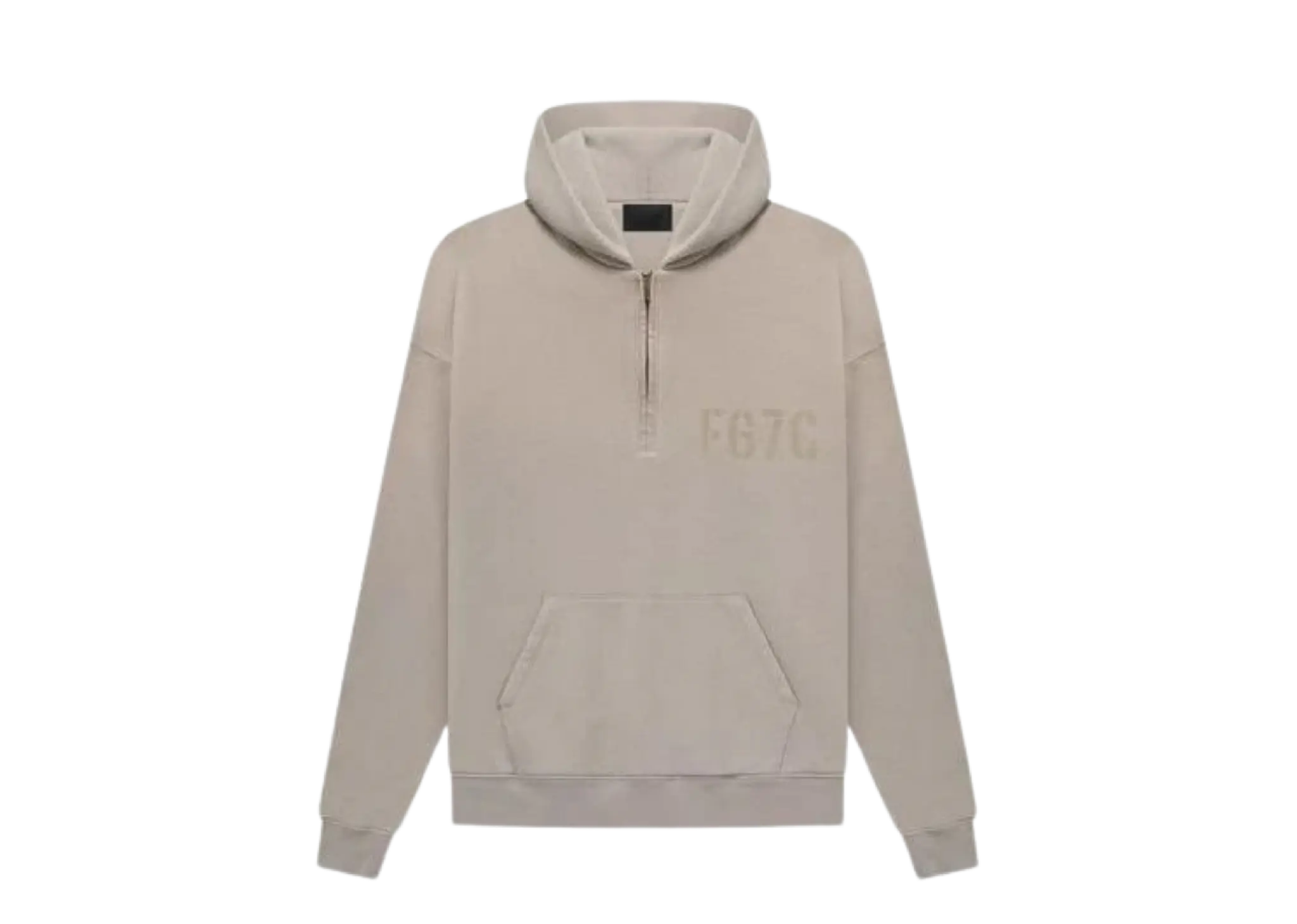 Fear of God L/S Half Zip Hoodie Vintage Paris Sky