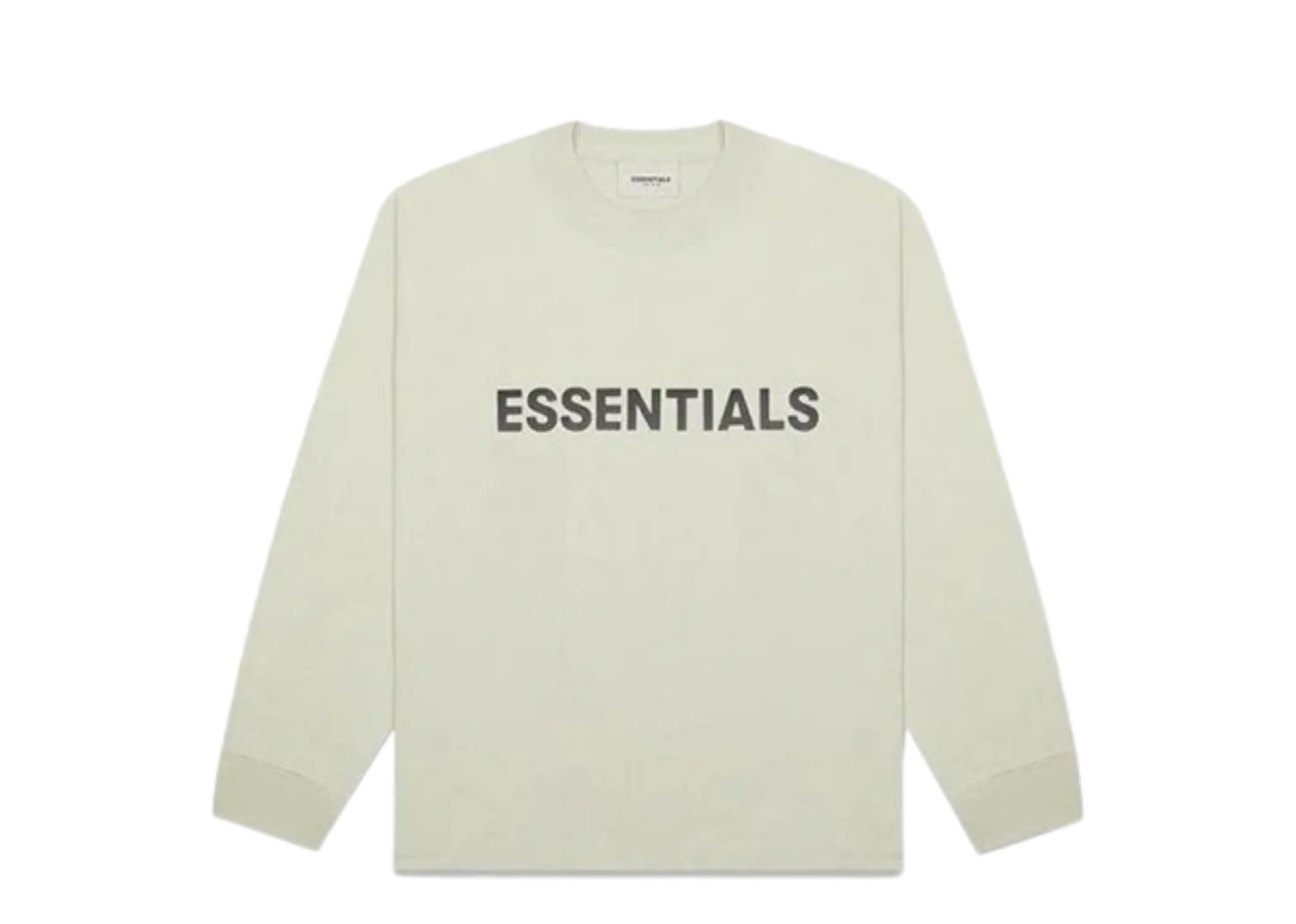 Fear of God Essentials FW20 Long Sleeve Logo Tee Sage