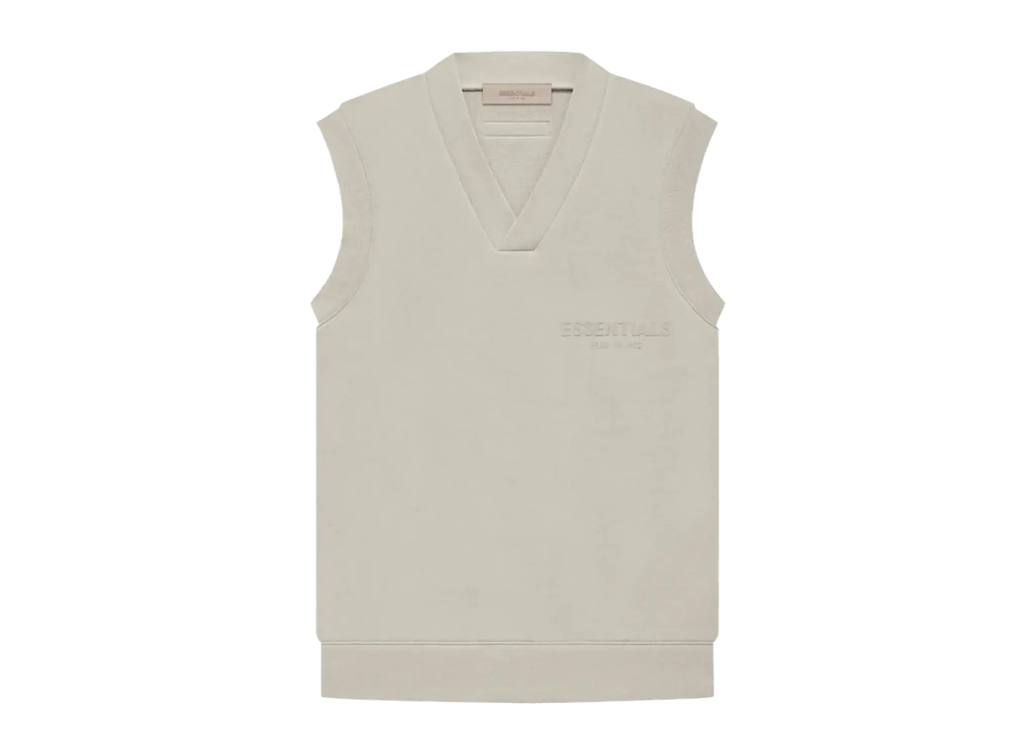 Fear of God Essentials FW22 V Neck Vest Smoke