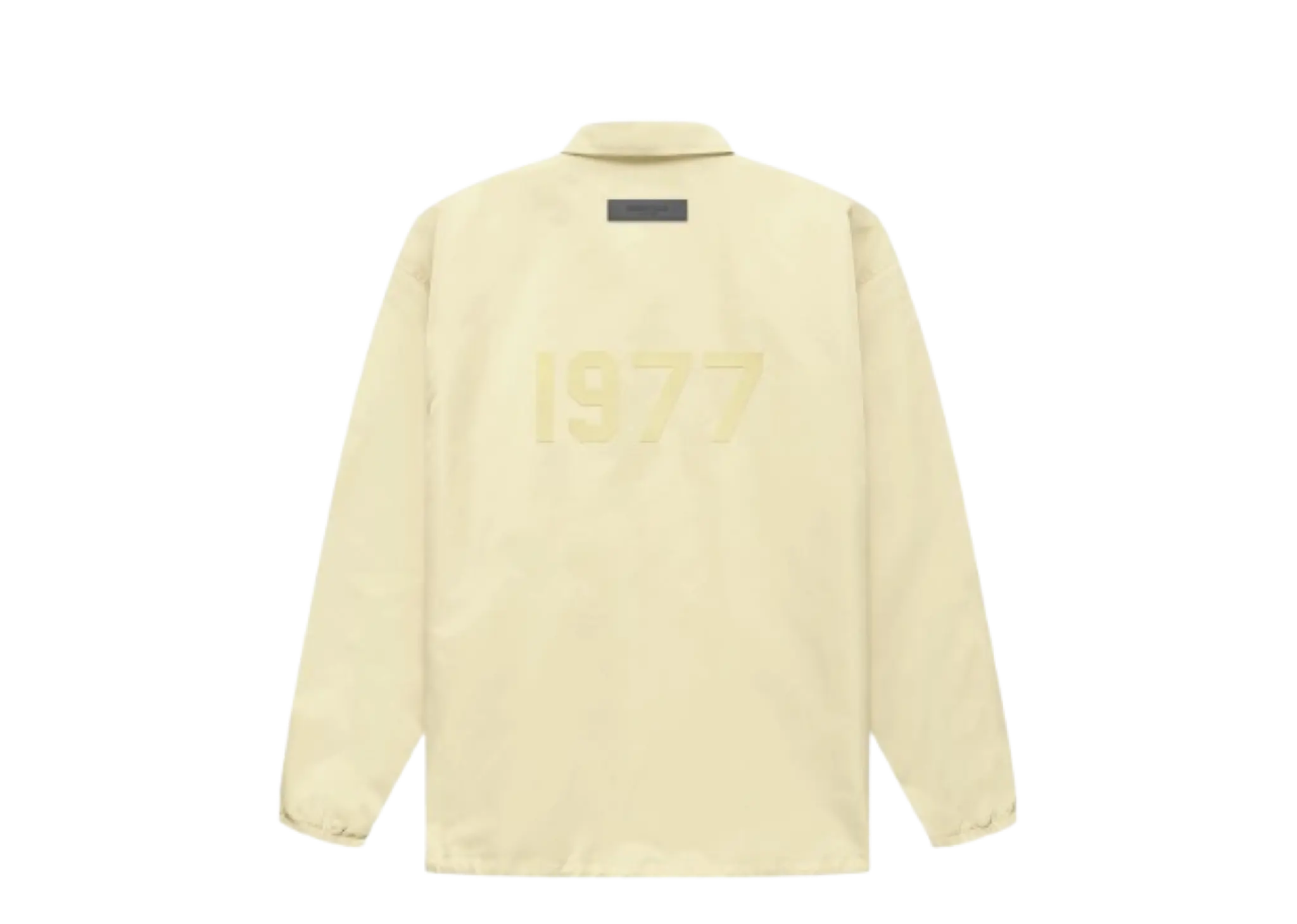 Fear of God Essentials FW22 Nylon Coaches Jacket Canary - photo 2