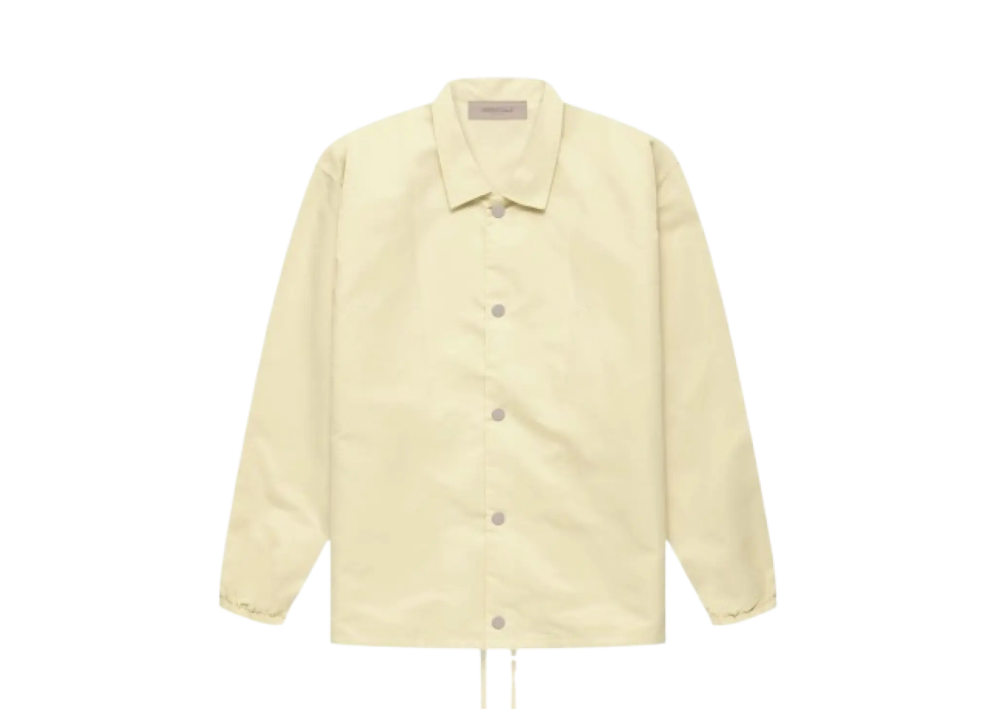 Fear of God Essentials FW22 Nylon Coaches Jacket Canary