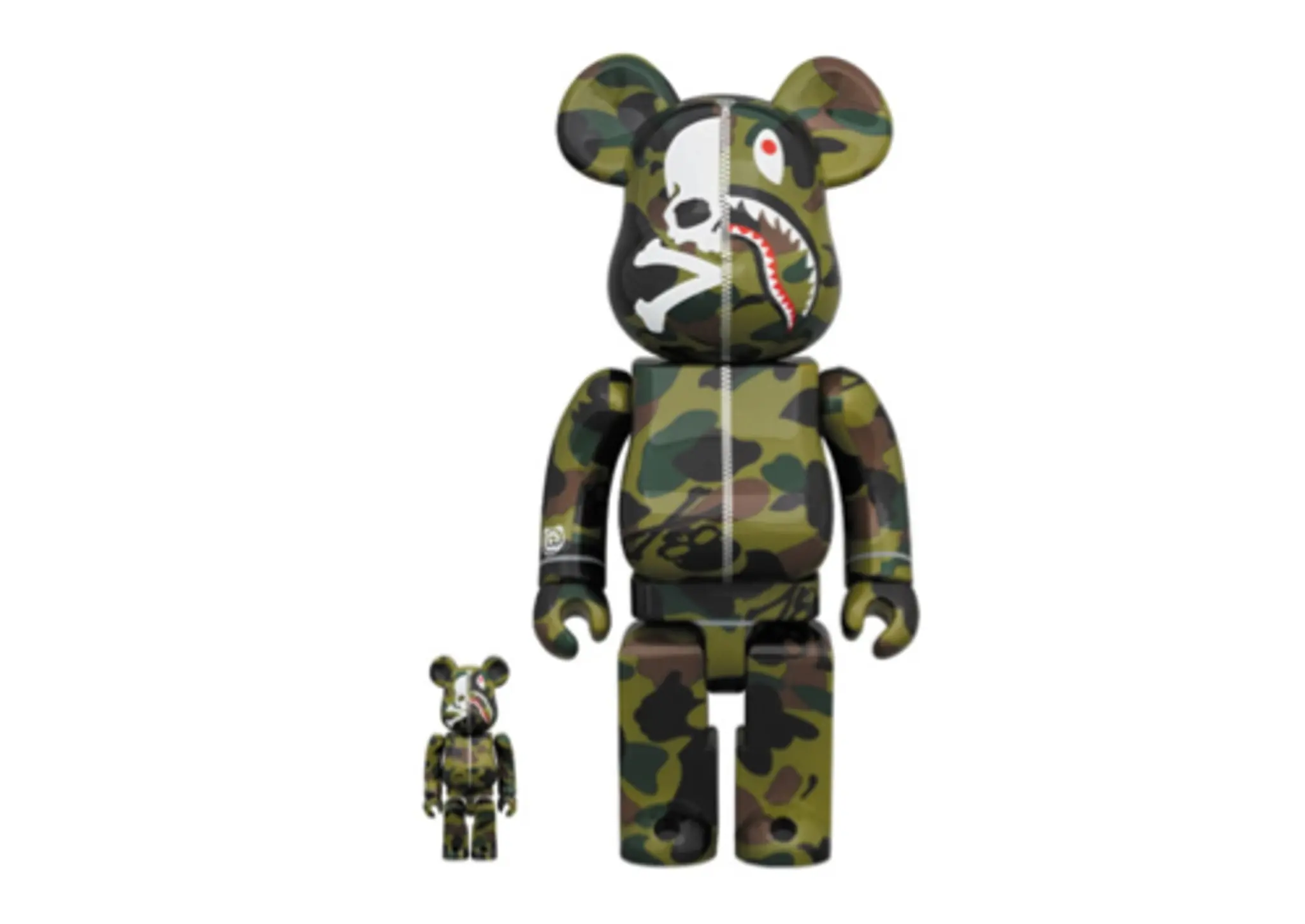 Be@rbrick 100% & 400% Mastermind vs  a Bathing APe (SET)
