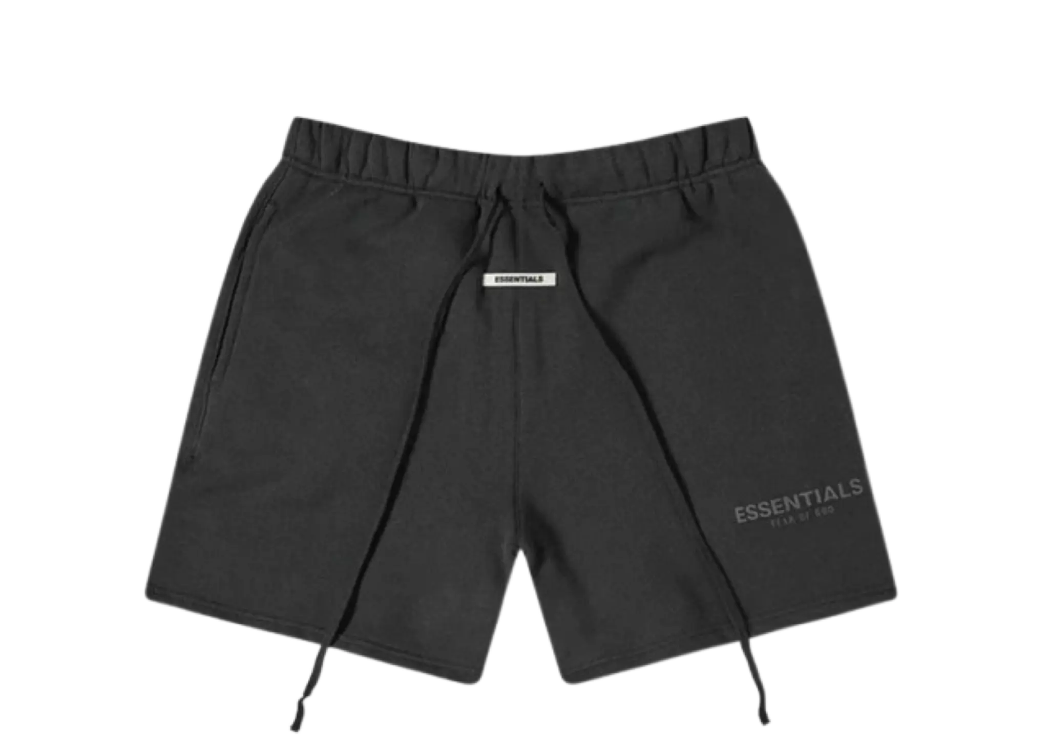Fear of God Essentials SS20 Fleece Shorts Dark Slate Stretch Limo Black