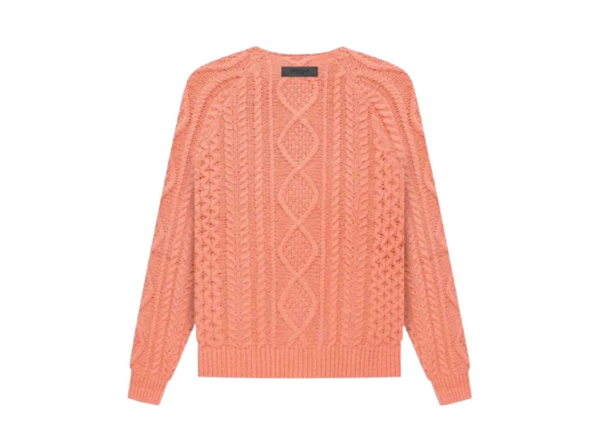 Fear of God Essentials FW22 Cable Knit coral - photo 2
