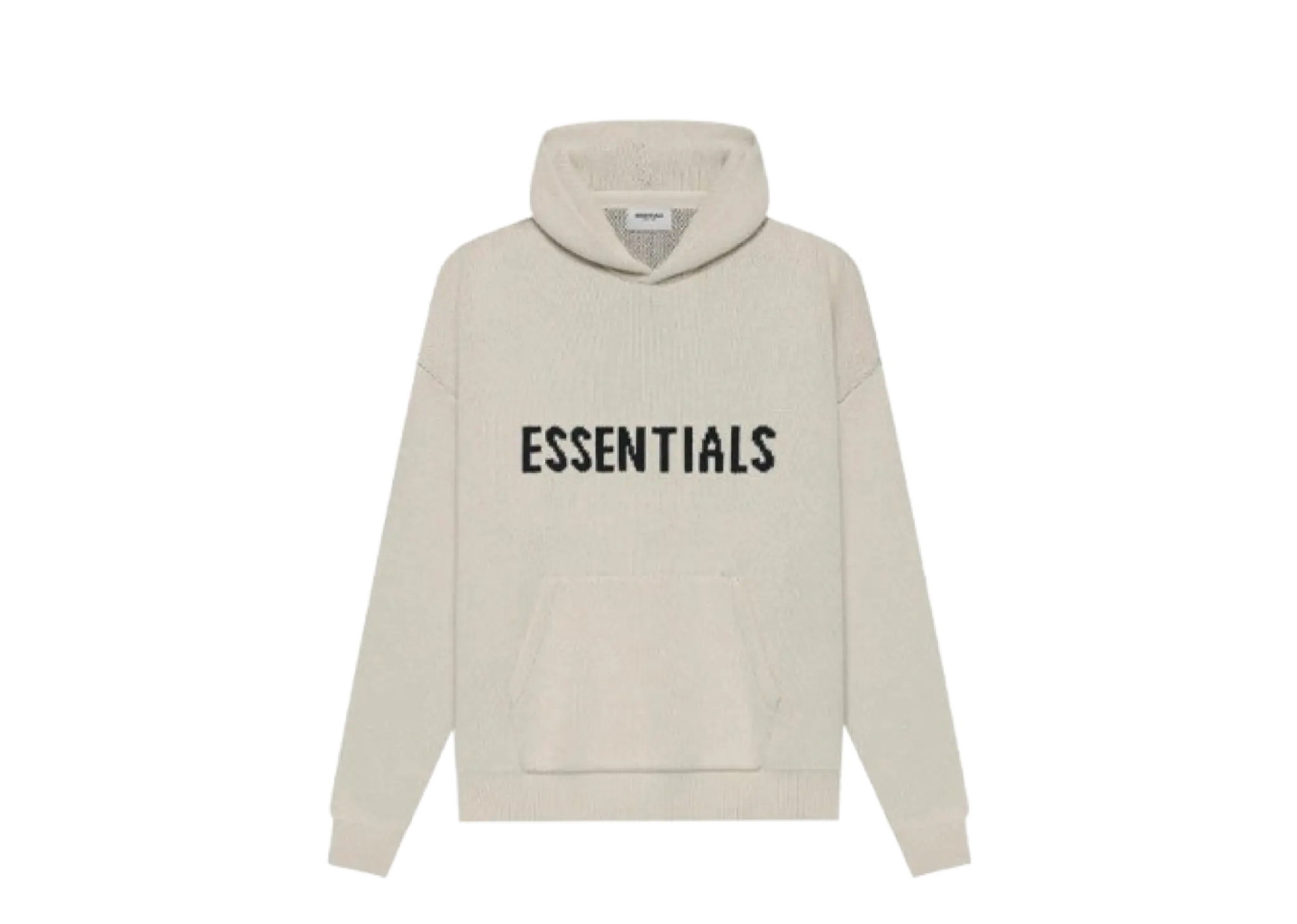 Fear of God Essentials SS21 Knit Logo Hoodie Moss
