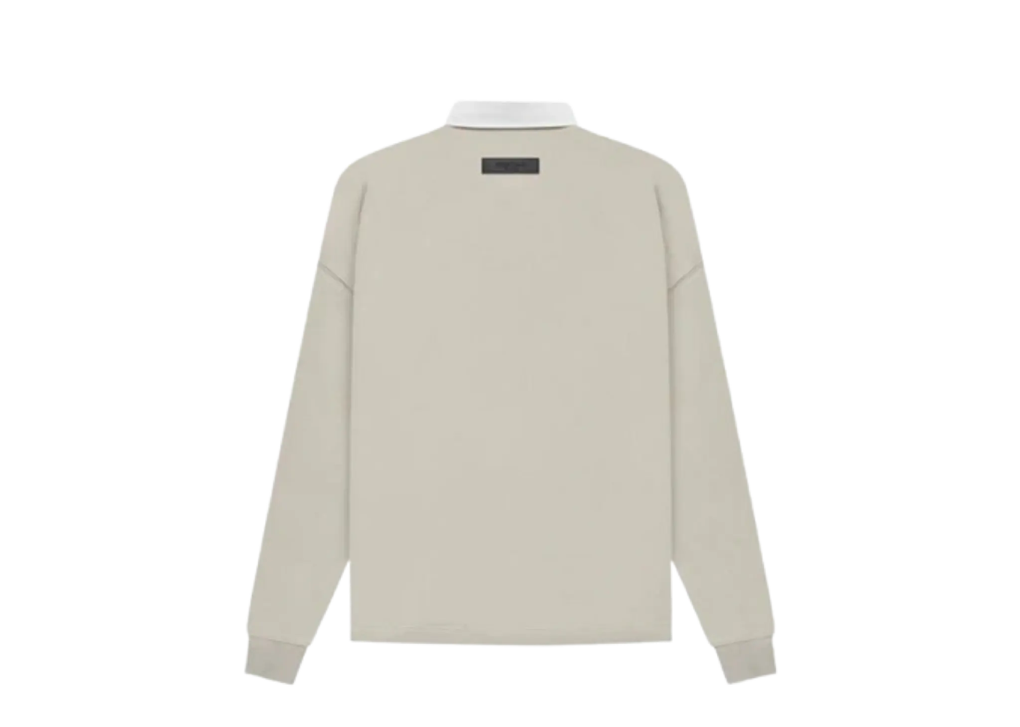 Fear of God Essentials SS22 1977 Henley Rugby Polo Shirt Oatmeal - photo 2