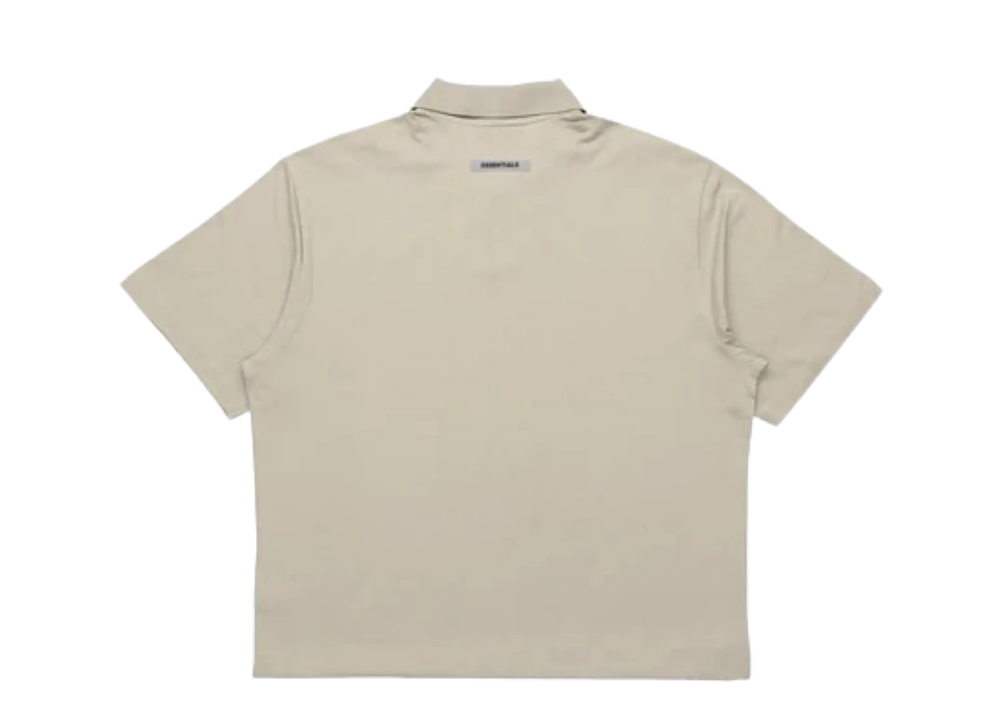 Fear of God Essentials FW20 Logo Polo Shirt Olive - photo 2