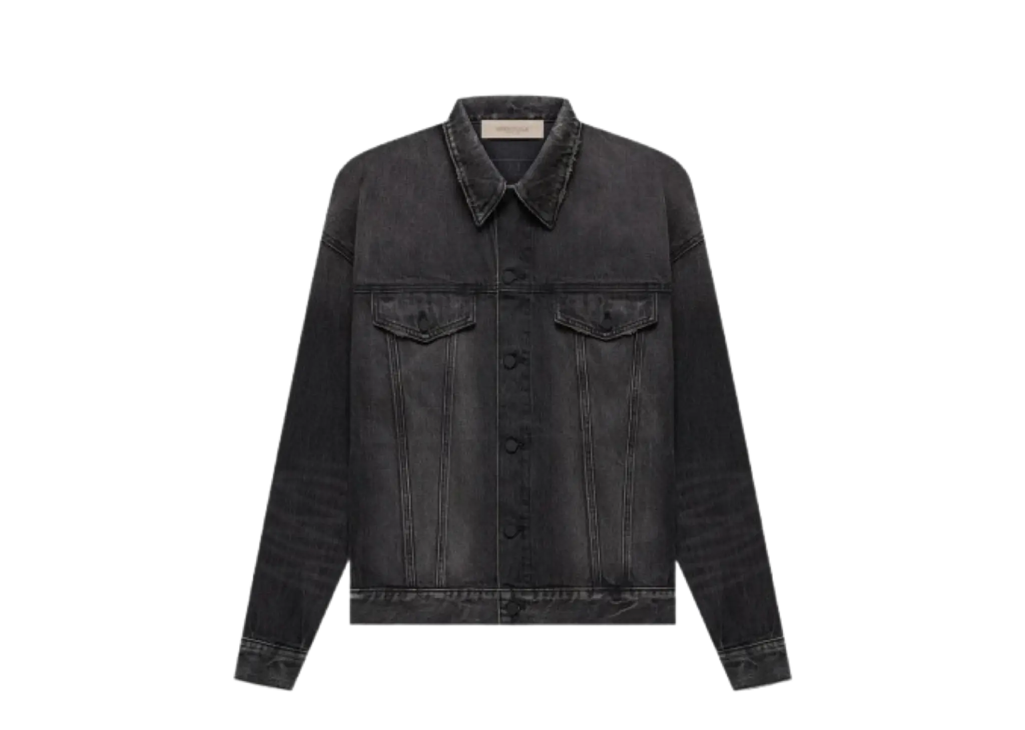 Fear of God Essentials SS22 Denim Jacket Black