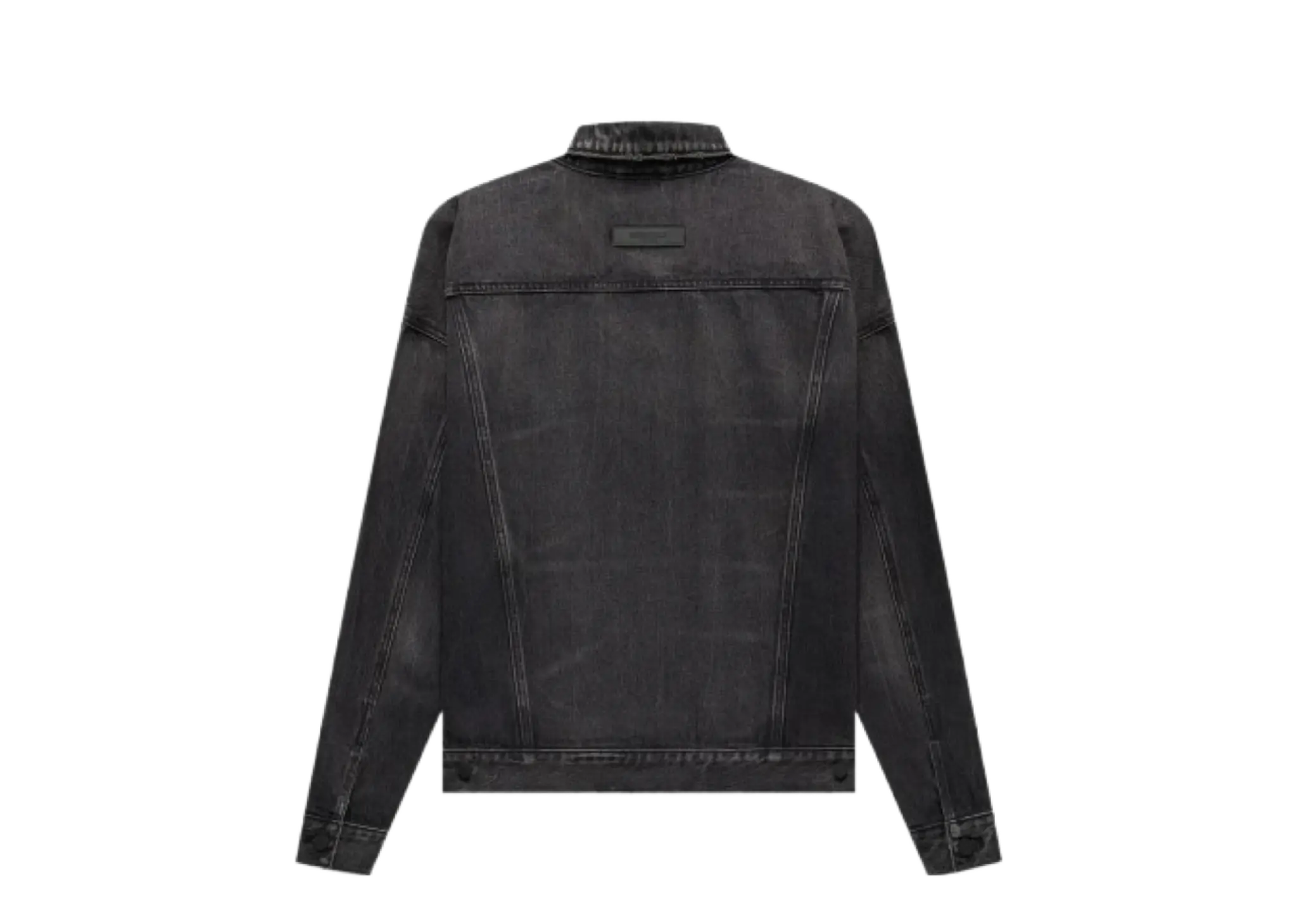 Fear of God Essentials SS22 Denim Jacket Black - photo 2