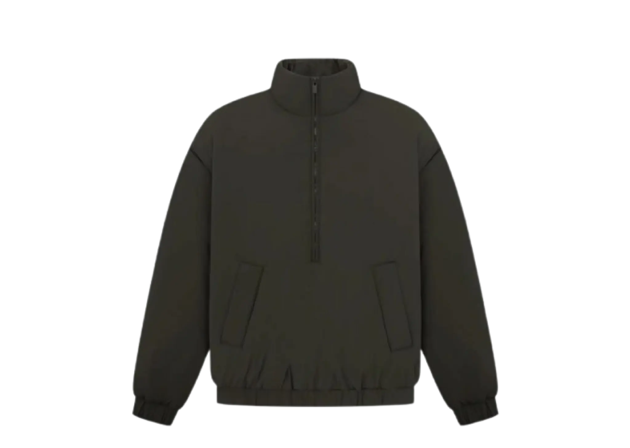 Fear of God Essentials SS23 Nylon Puffer Jacket Off-Black
