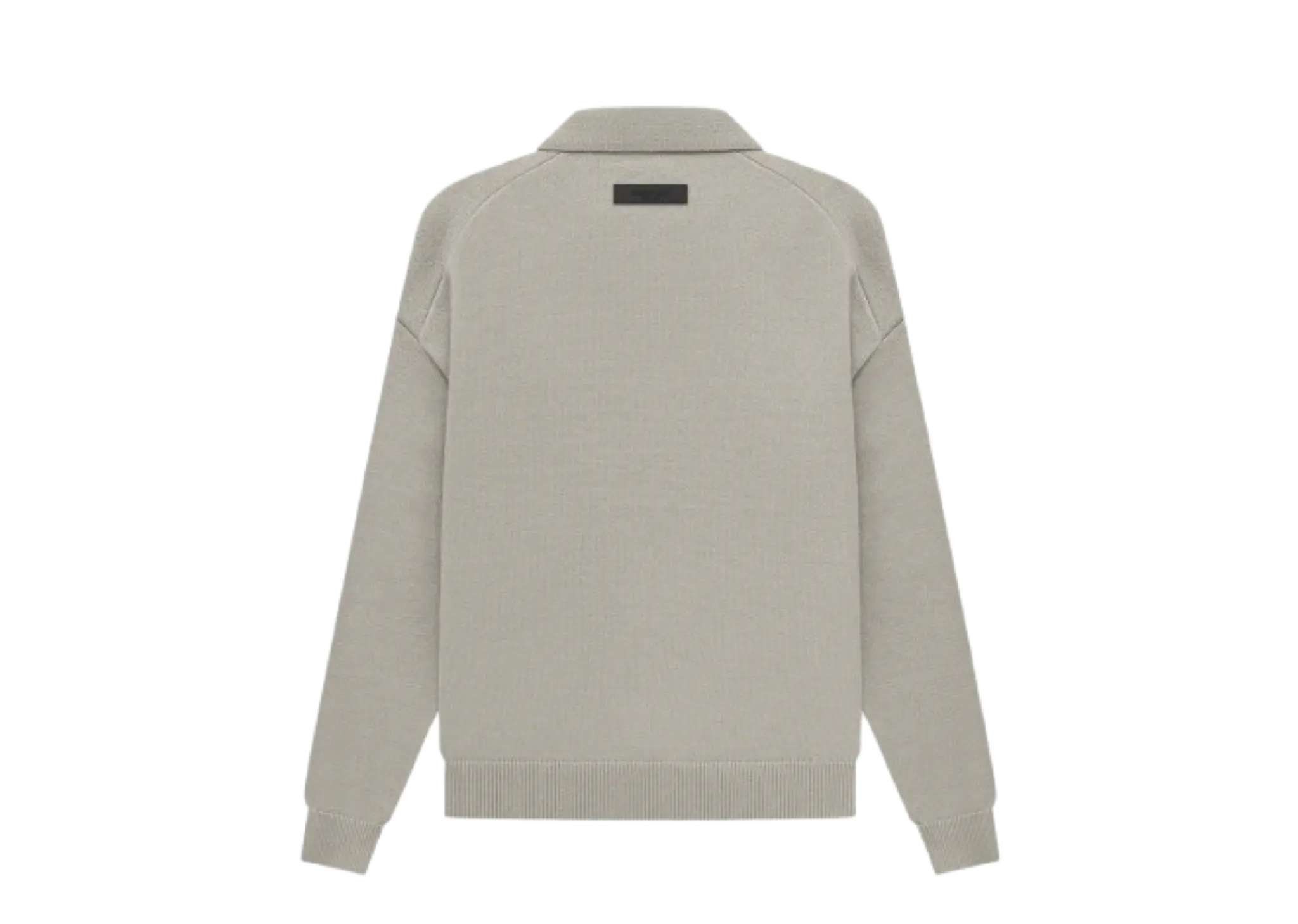 Fear of God Essentials SS23 Knit Long Sleeve Polo Shirt Seal - photo 2