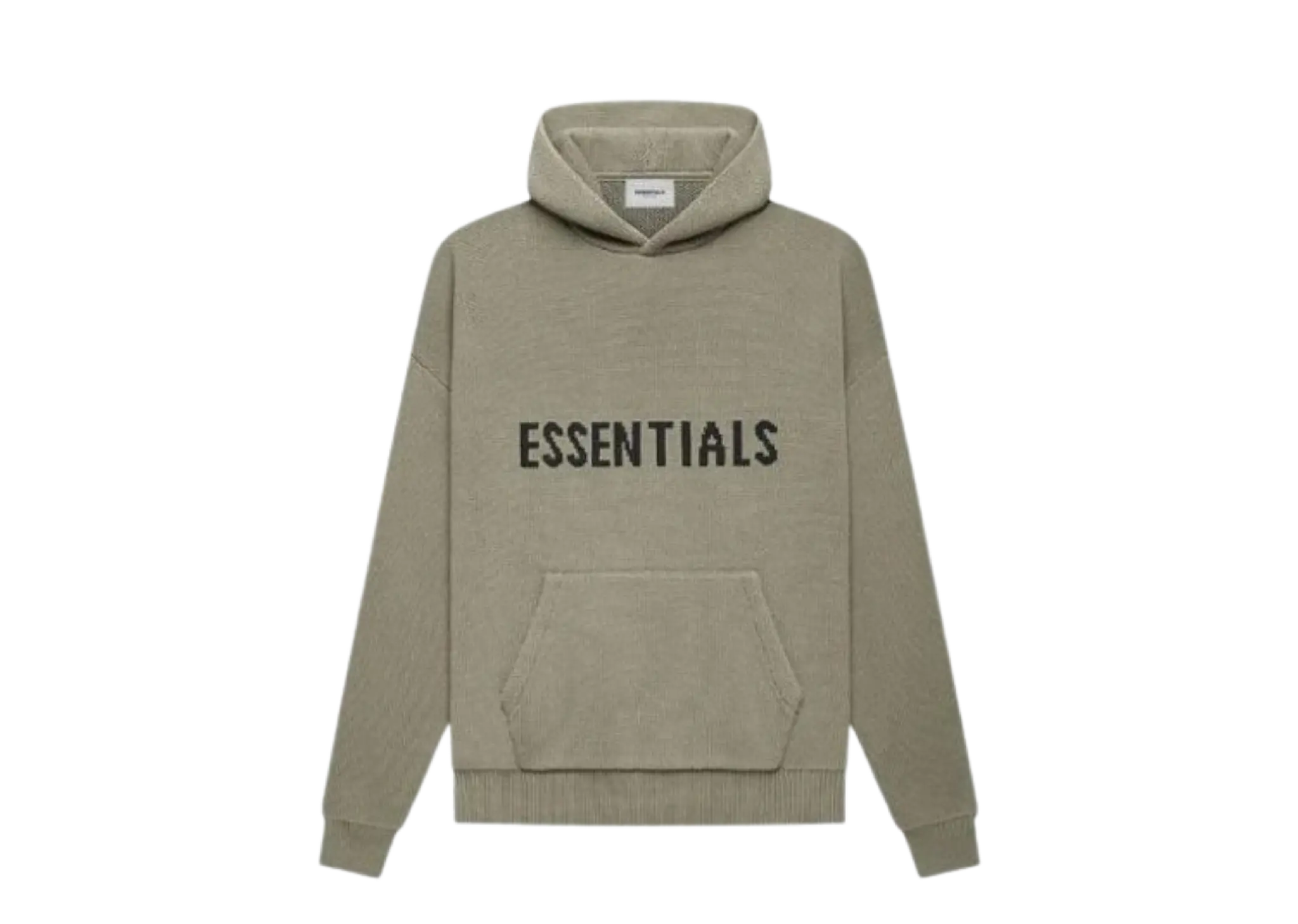 Fear of God Essentials FW21 Knit Hoodie Pistachio