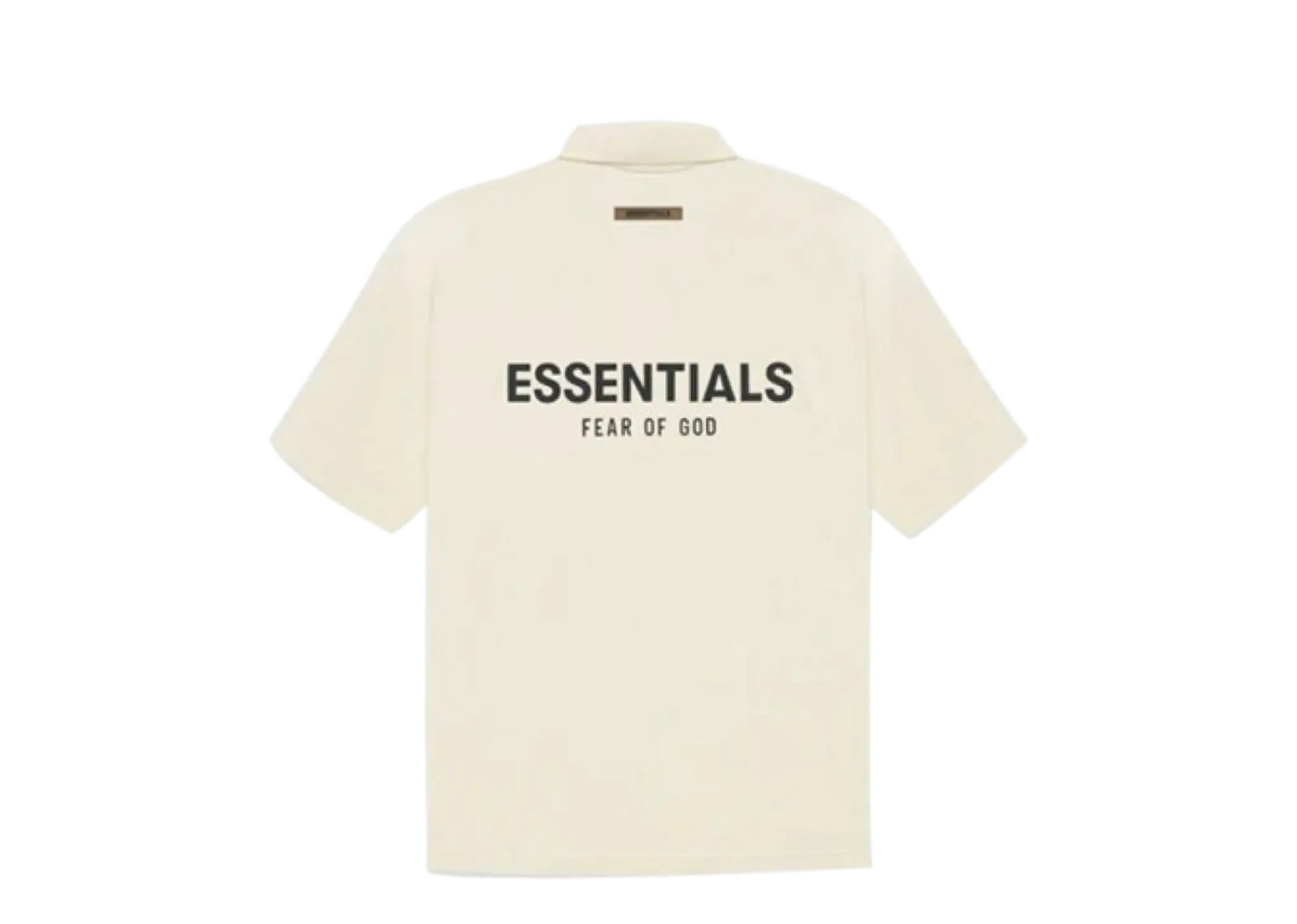 Fear of God Essentials SS21 Polo Shirt Buttercream - photo 2