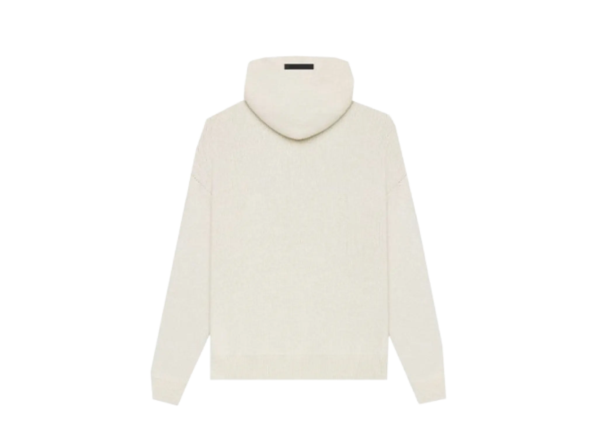 Fear of God Essentials SS21 Knit Logo Hoodie Buttercream - photo 2