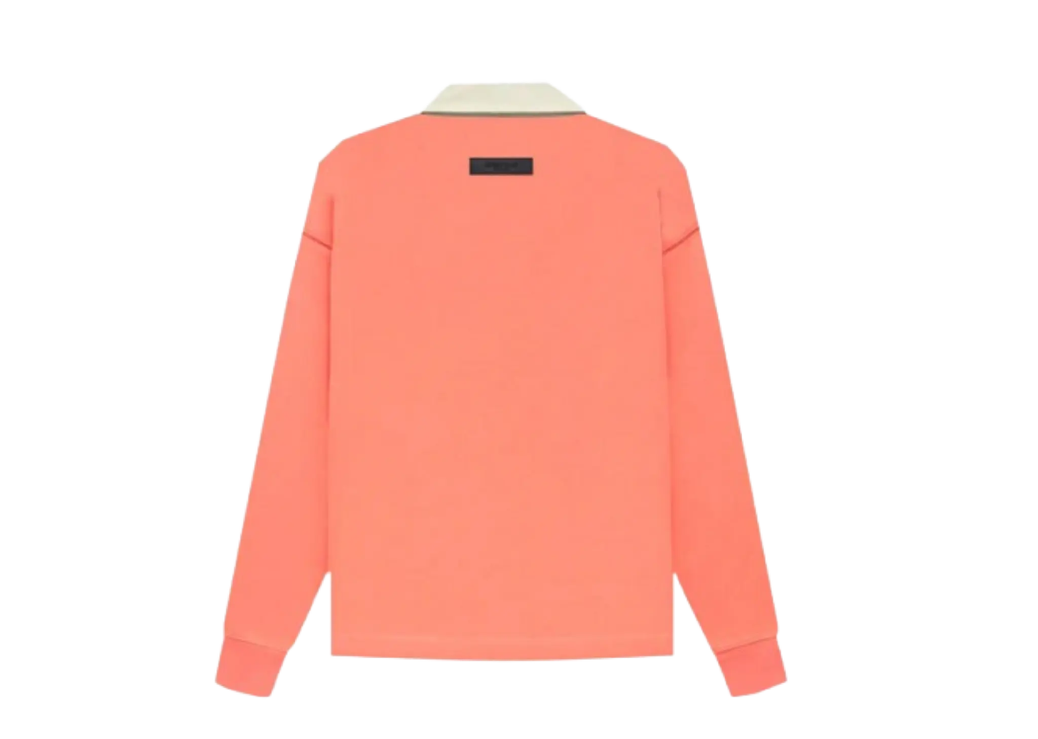 Fear of God Essentials FW22 1977 Henley Rugby Polo Coral - photo 2