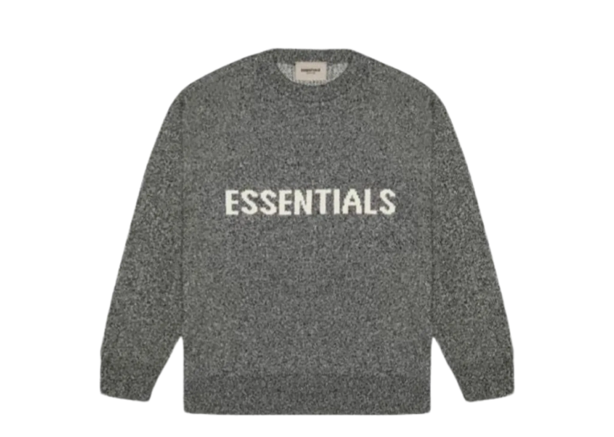 Fear of God Essentials SS20 Graphic Logo Sweater Dark Grey