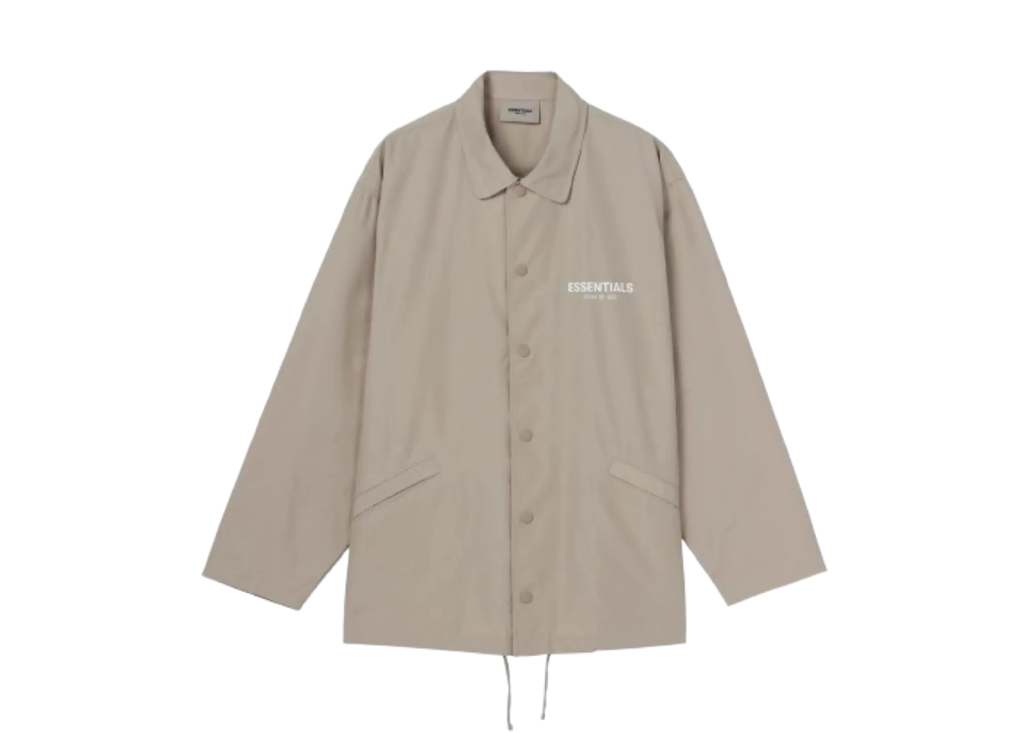 Fear of God Essentials FW20 Coach Jacket Moss