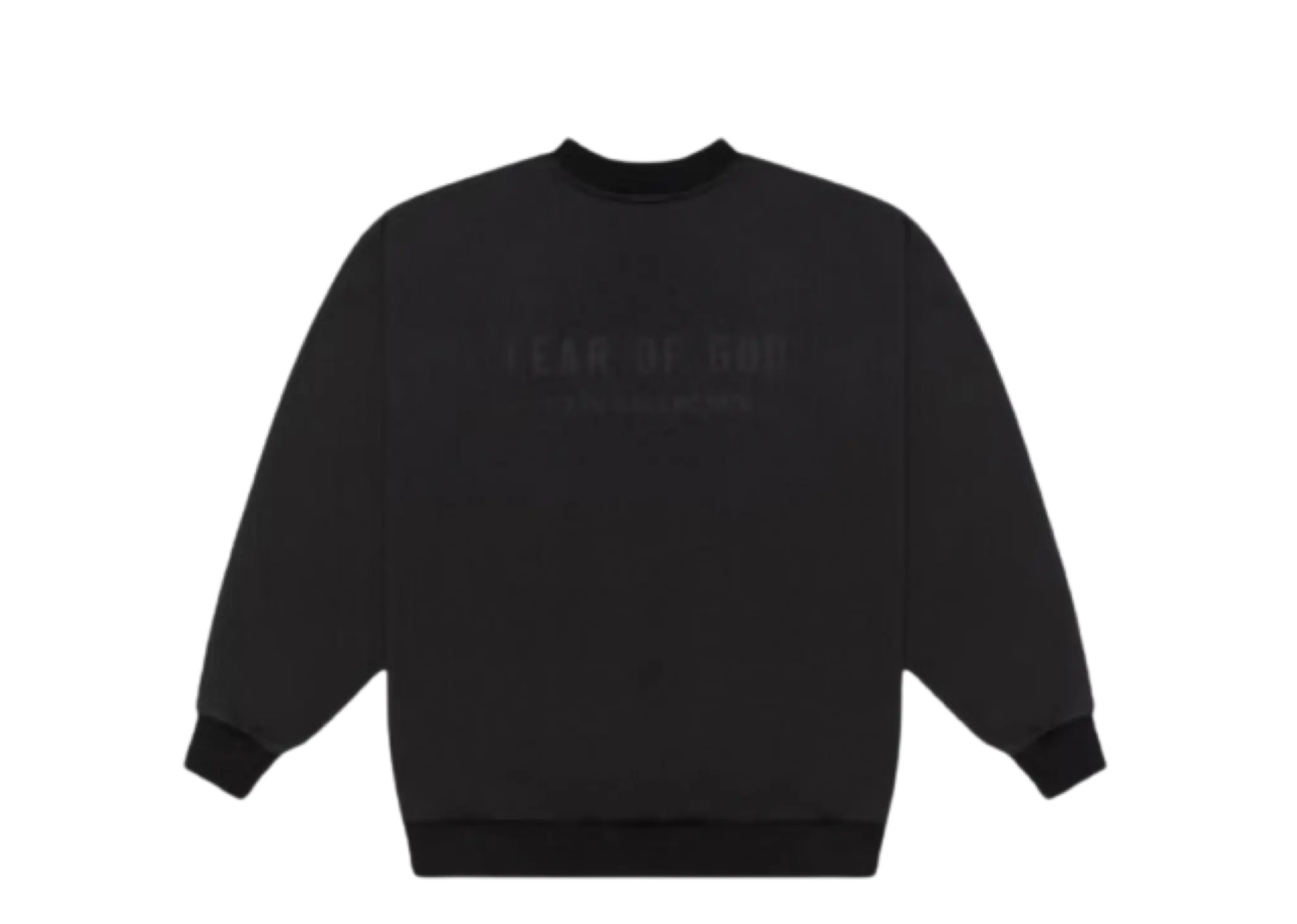 Fear of God Back Logo Crewneck Sweatshirt Black